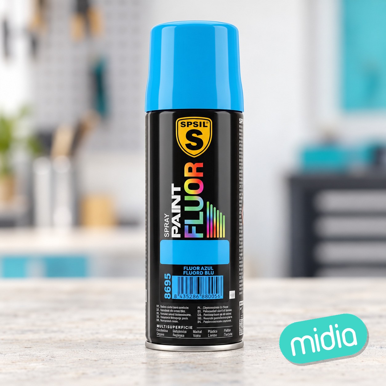 200ml flurescentes azul