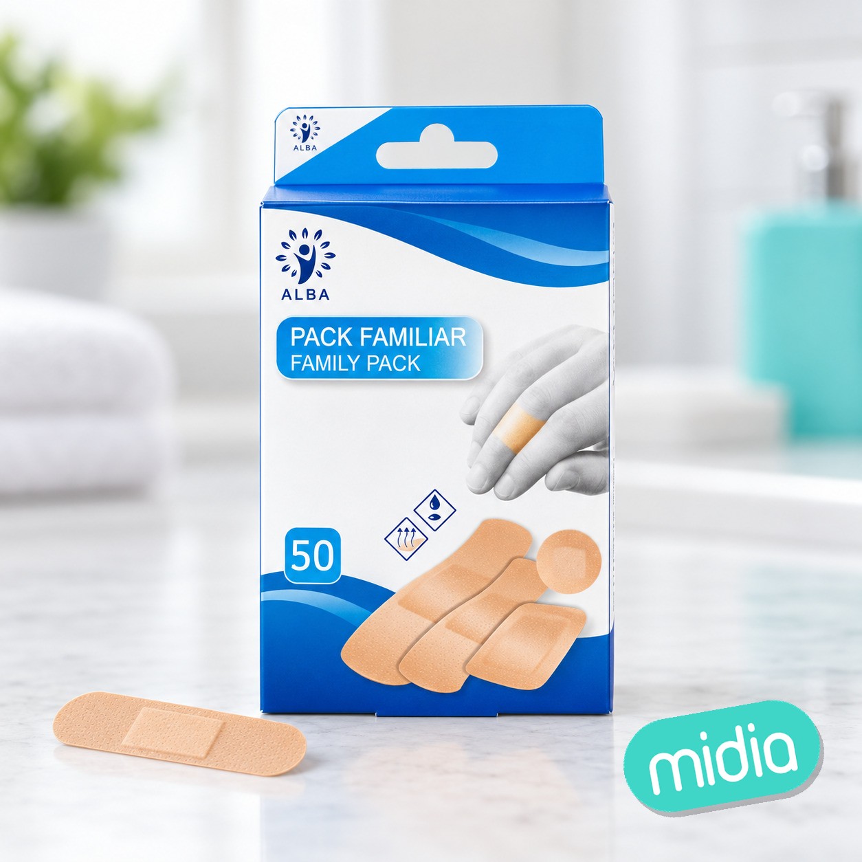 Pack fami apósitos 50 uds surtidos(4 tm)