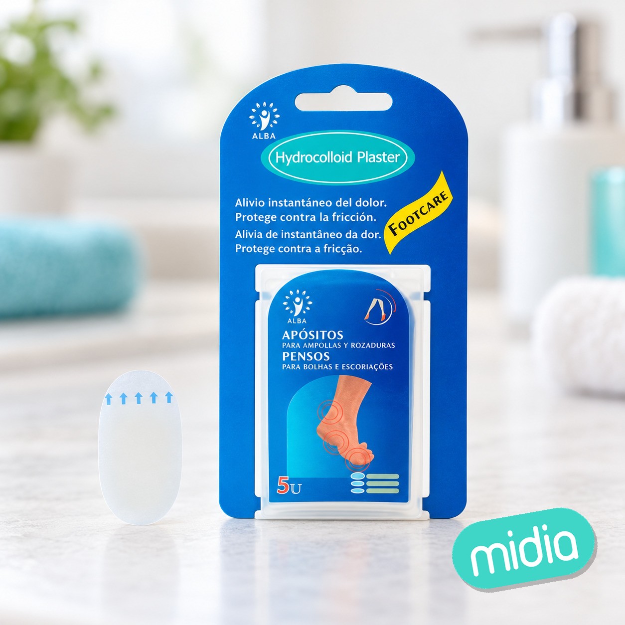 Apósitos ampollas 5 uds surtidas(3 tam)