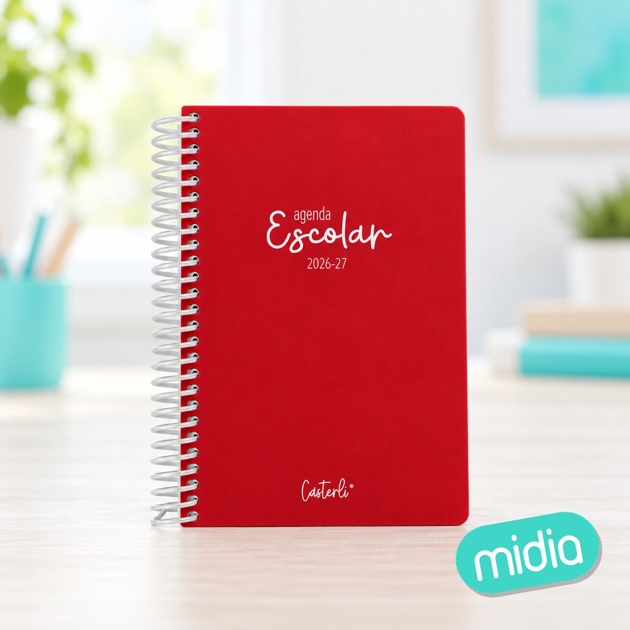 [2684057RJ] Agenda Escolar Casterli Basic 26-27 PPL Dia Pagina A6