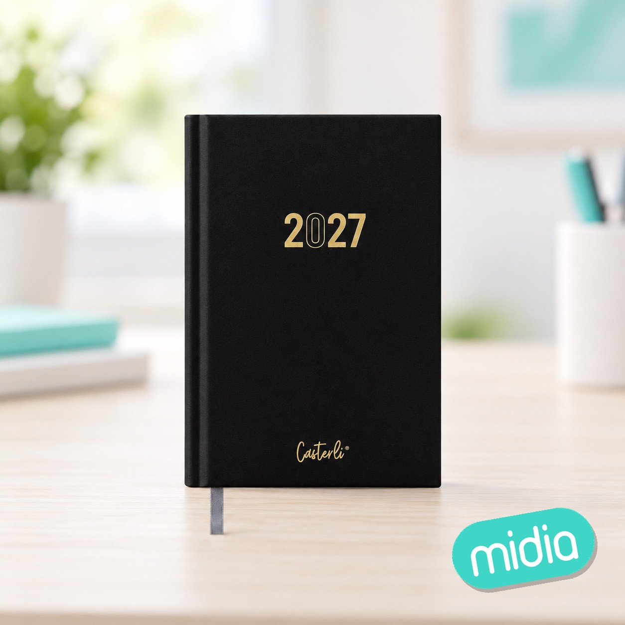 Agenda casterli anual a6 2027 dia pagina basica pastel