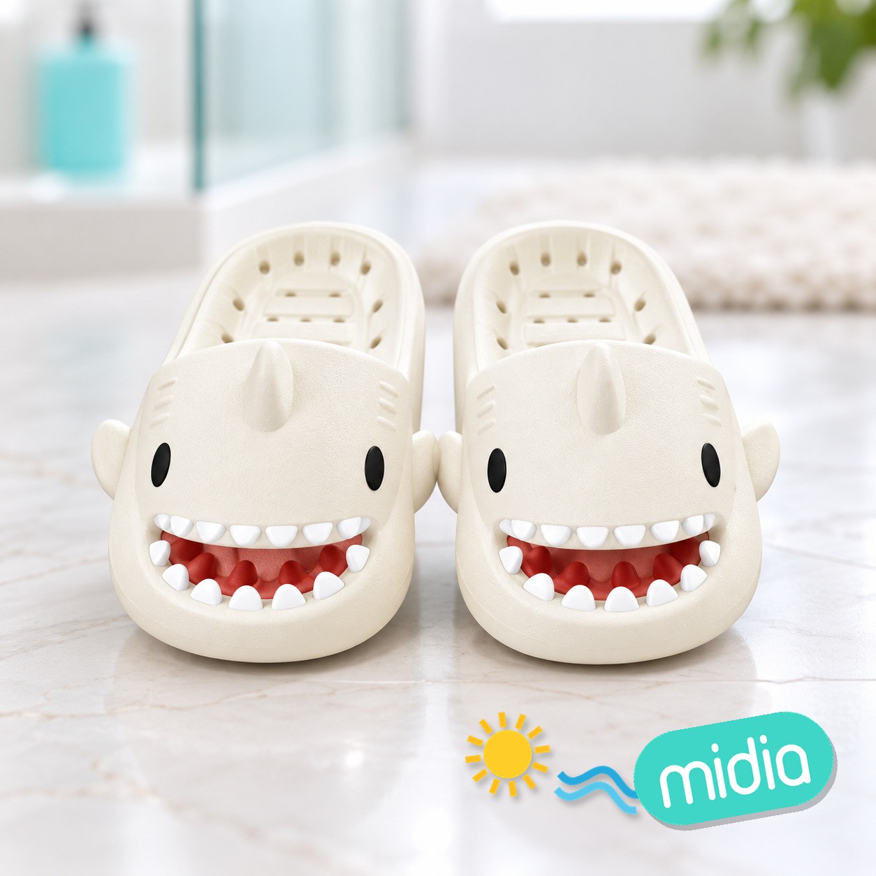 Chancla de mujer de eva36-41-blanco