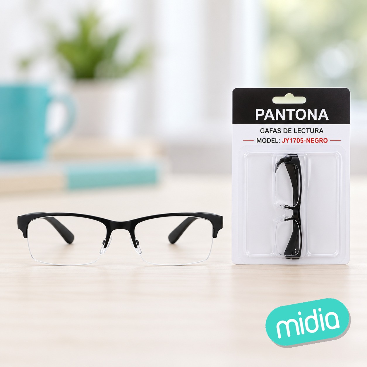 Gafas de lectura negras +1.00
