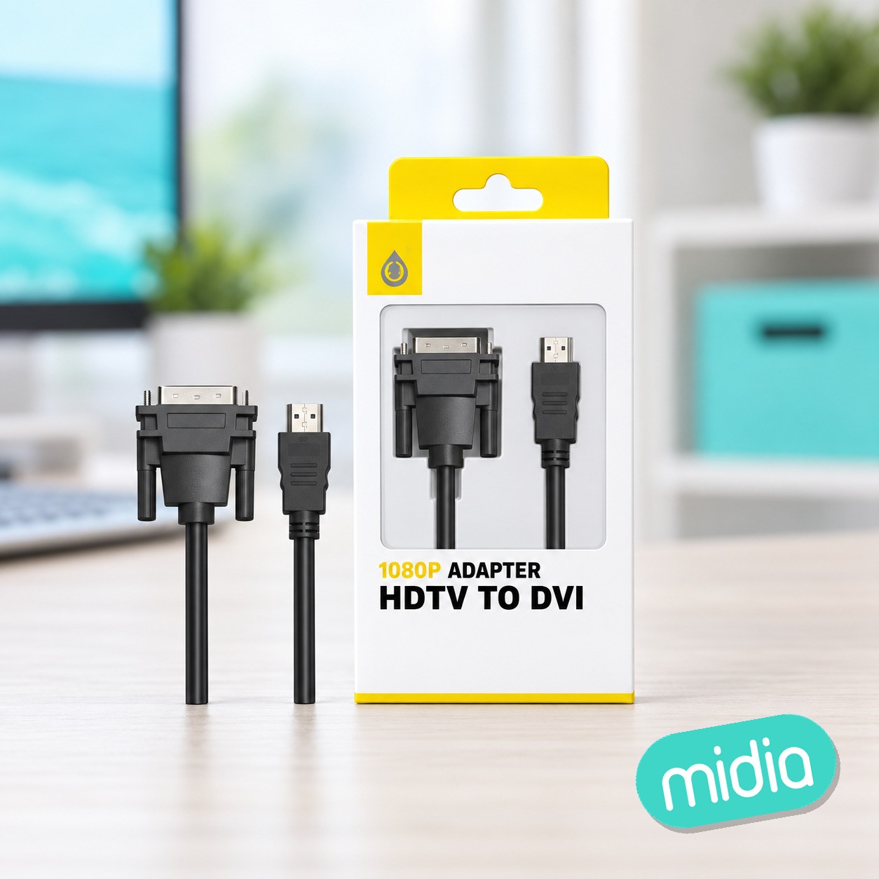 NB1325 NE Cable HDMI A DVI, 1080P, 1.5M, Negro