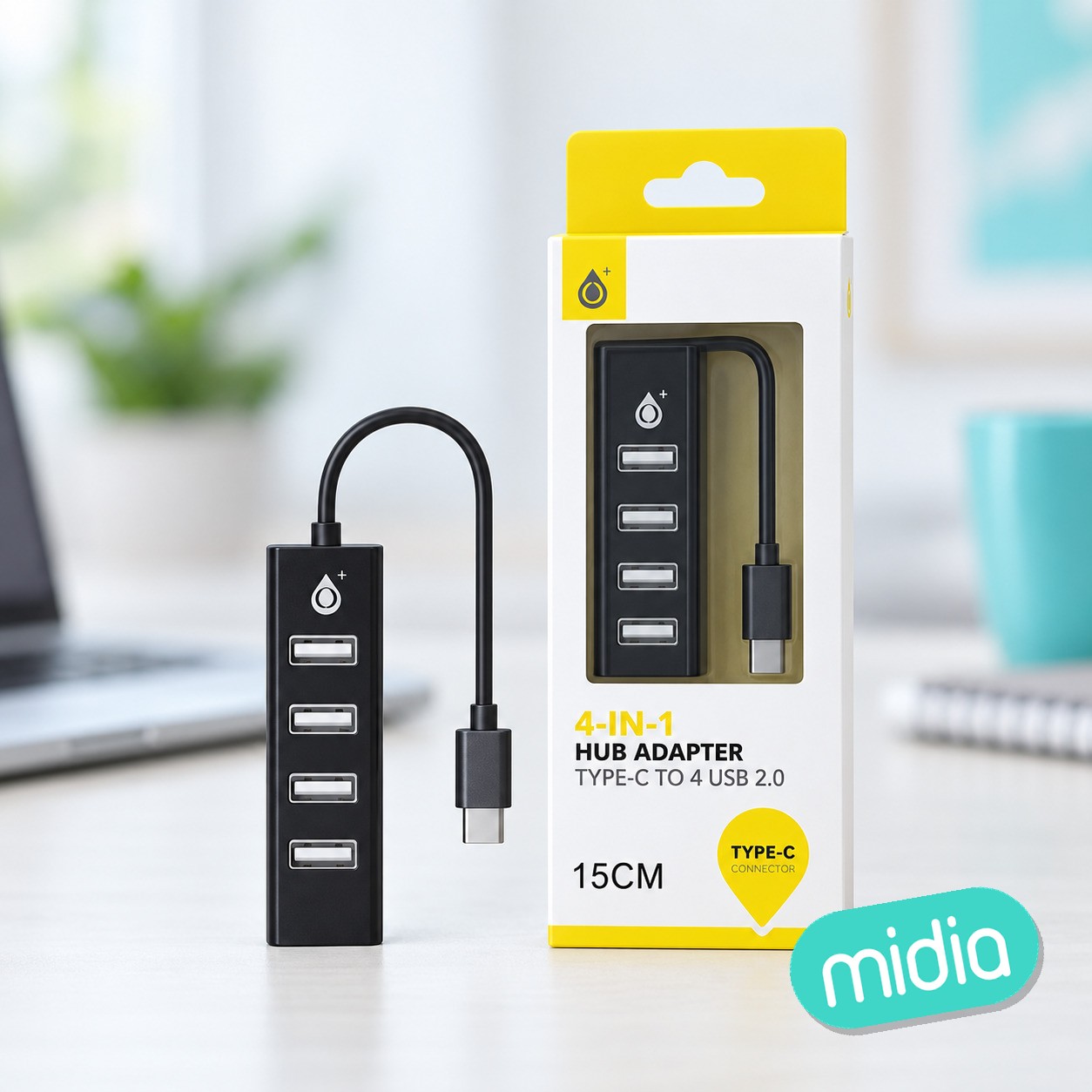 NG6053 NE lector TYPE-C Hub 4 entrada USB Compatible con OTG...