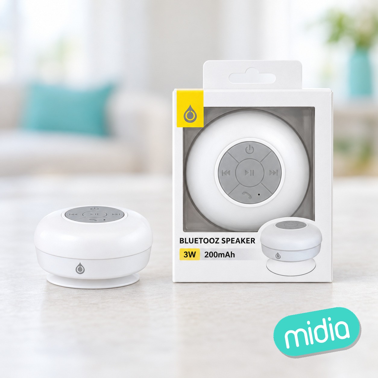 NF4092 BL Mini Altavoz Bluetooth 5.0 , Soporta Mano libre/Entrada de...