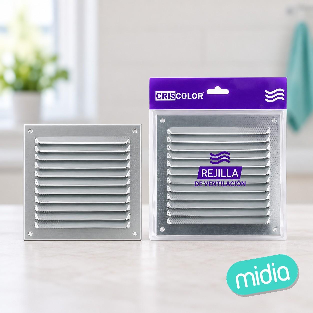 [40057] rejilla ventilacion 15x15cm aluminio