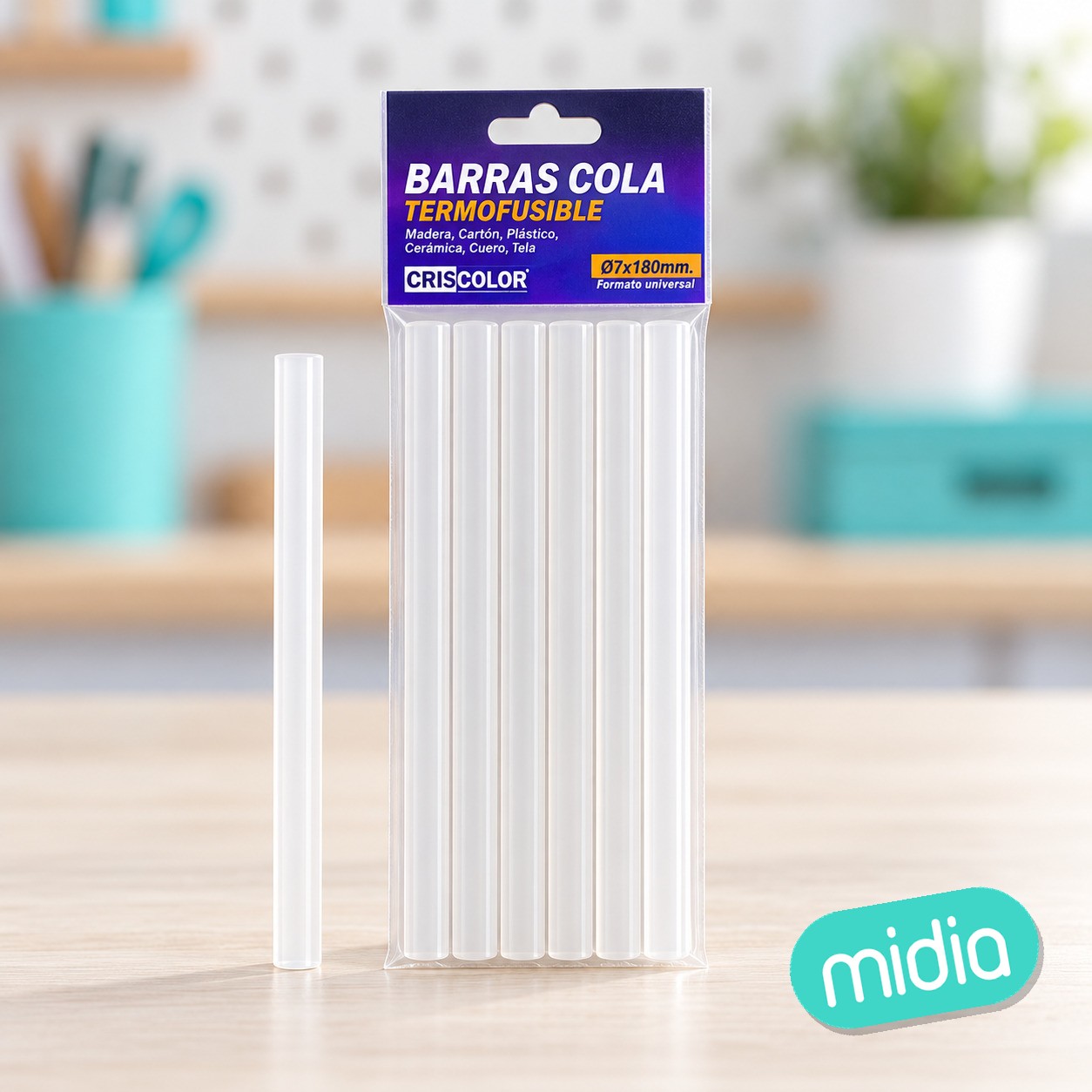 [40802] barra silicona 07x180mm 6uds.