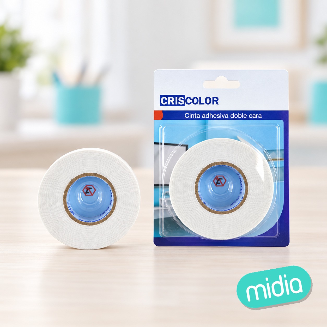 [41029] cinta adhesiva doble cara 18mmx2m