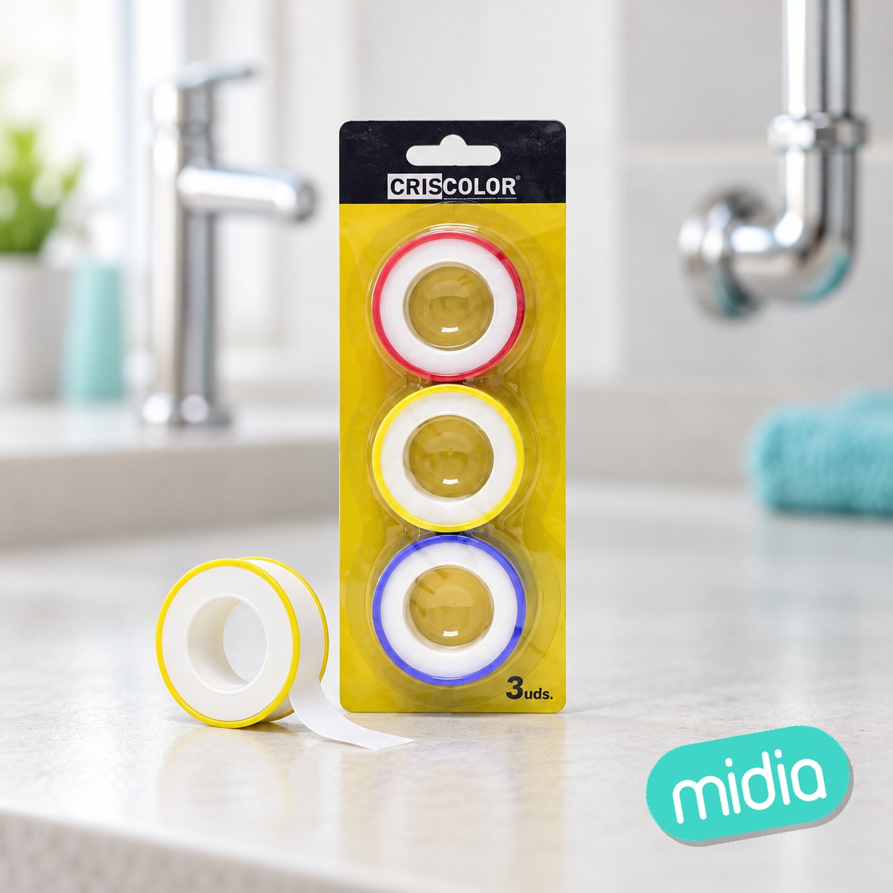 [41155] rollo teflon 12mmx10m 3uds.