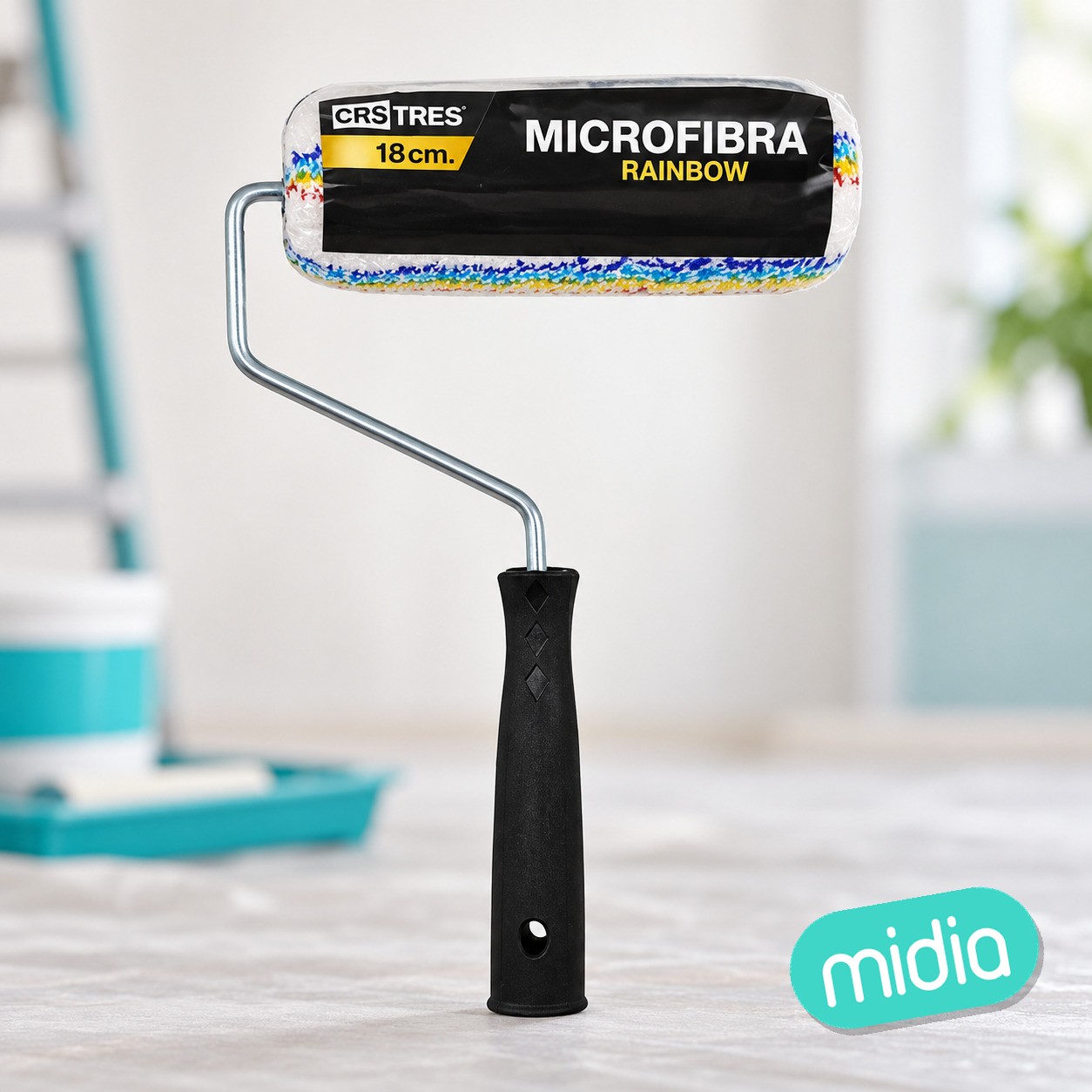 [41185] rodillo microfibra deluxe 18cm