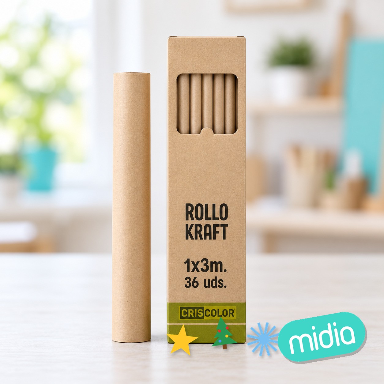 [41604] papel kraft 100cm x 3m