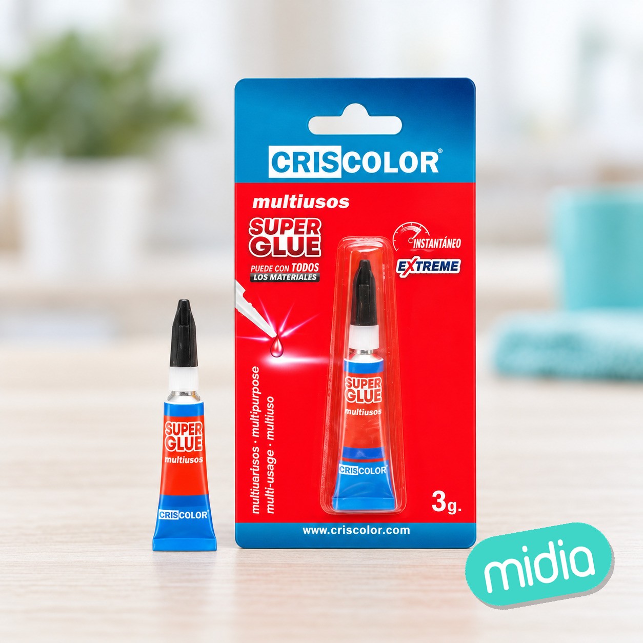 Super glue multiusos 1x3g
