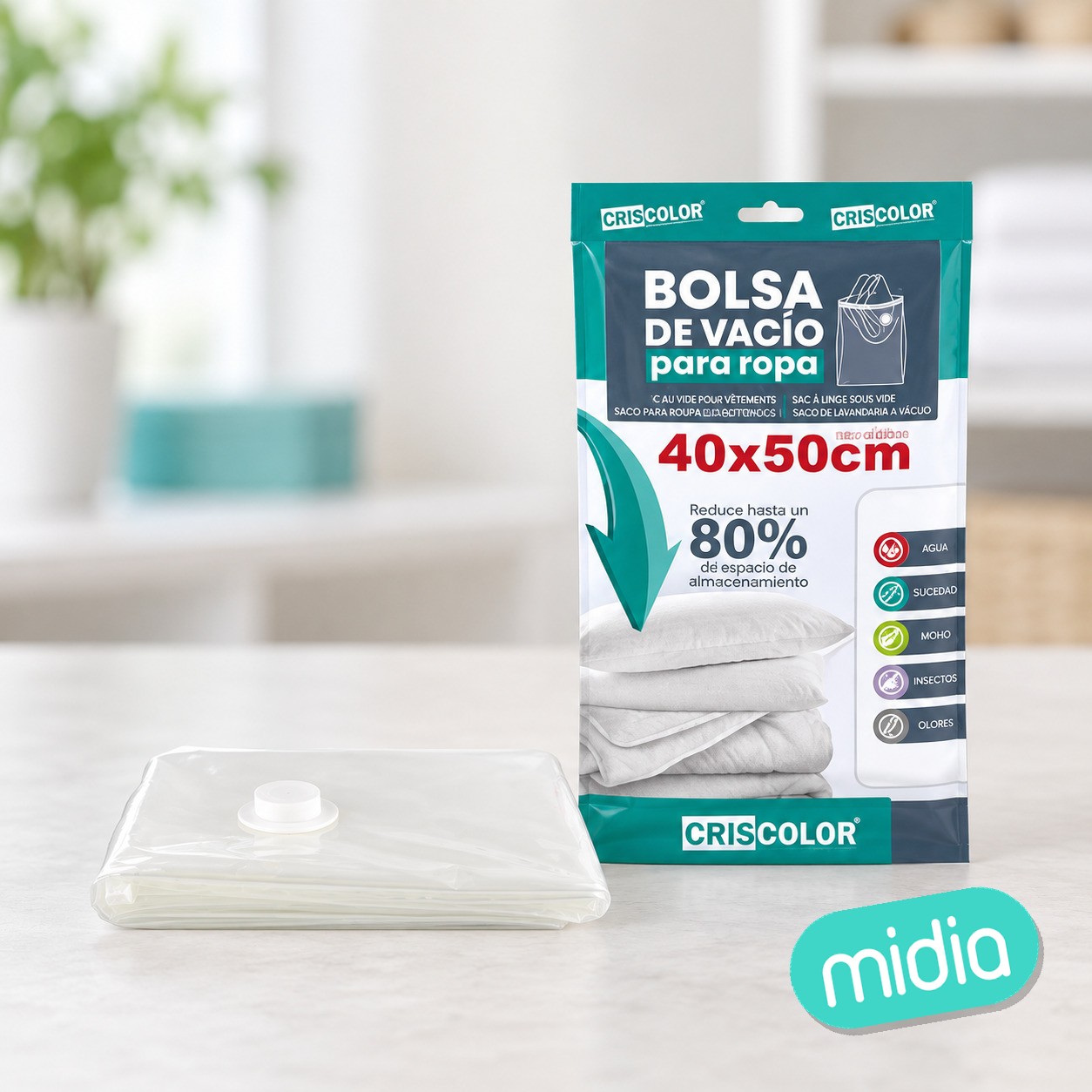 [42871] bolsa de vacio para ropa 40x50cm