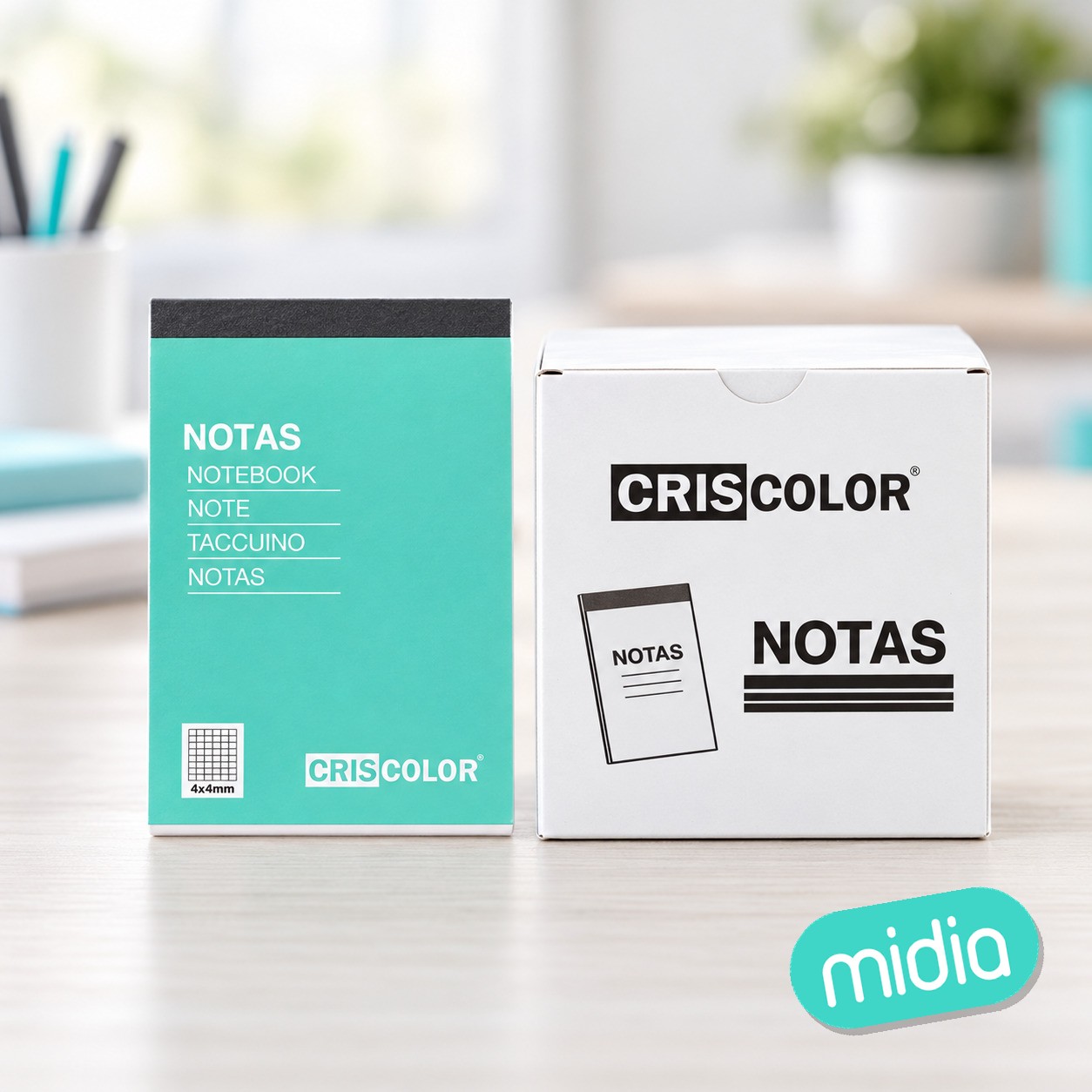 [43203] surtido notebook cuadricula 80h 85x140mm