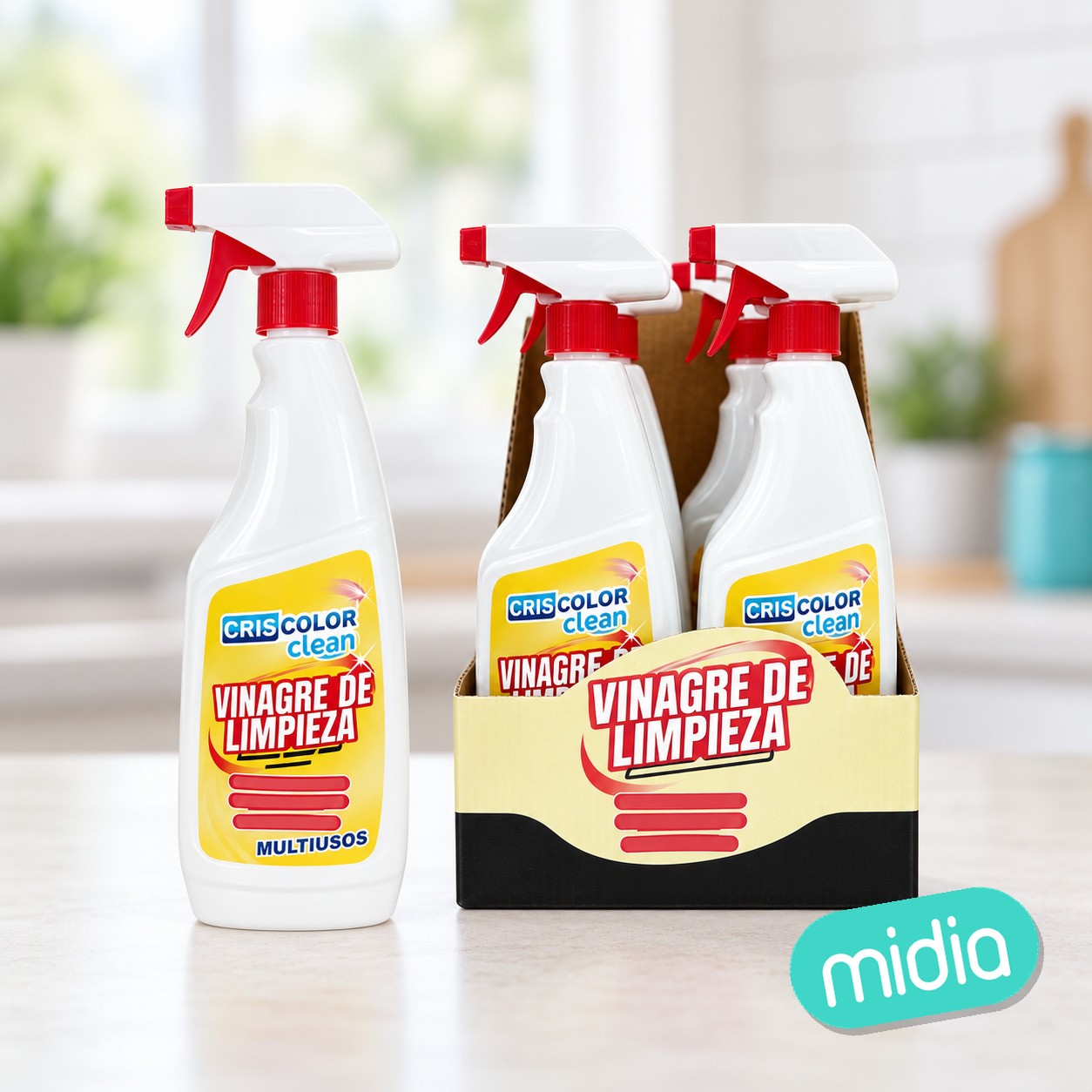 [43526] vinagre de limpieza 750ml pistola