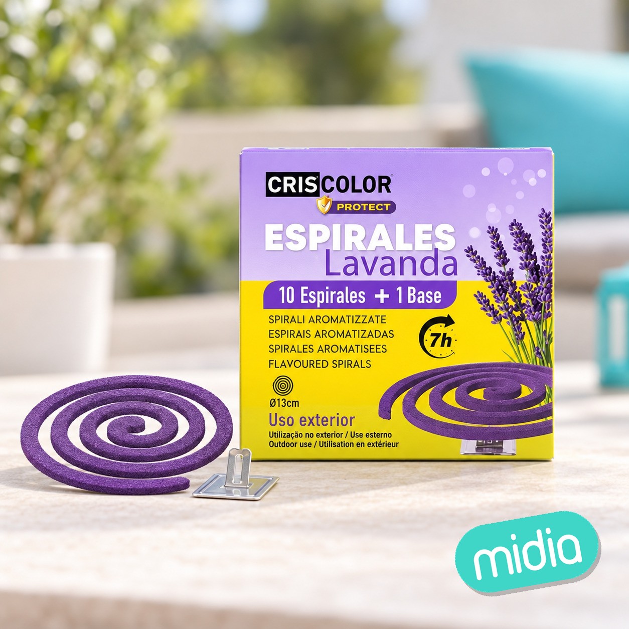 [44414] espiral aroma lavanda 013cm