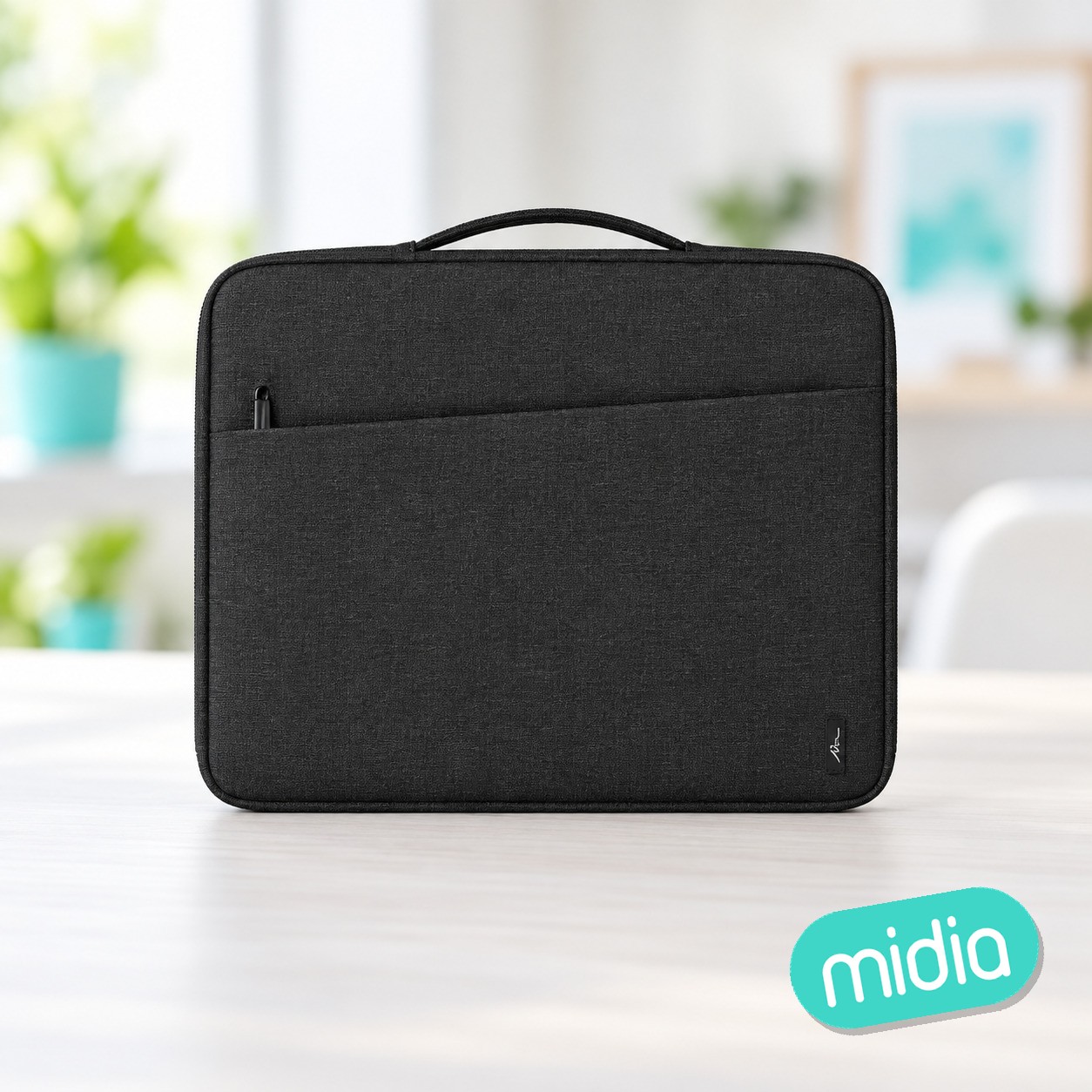 Maletin ordenador portatil (vertical) 12-13" negro