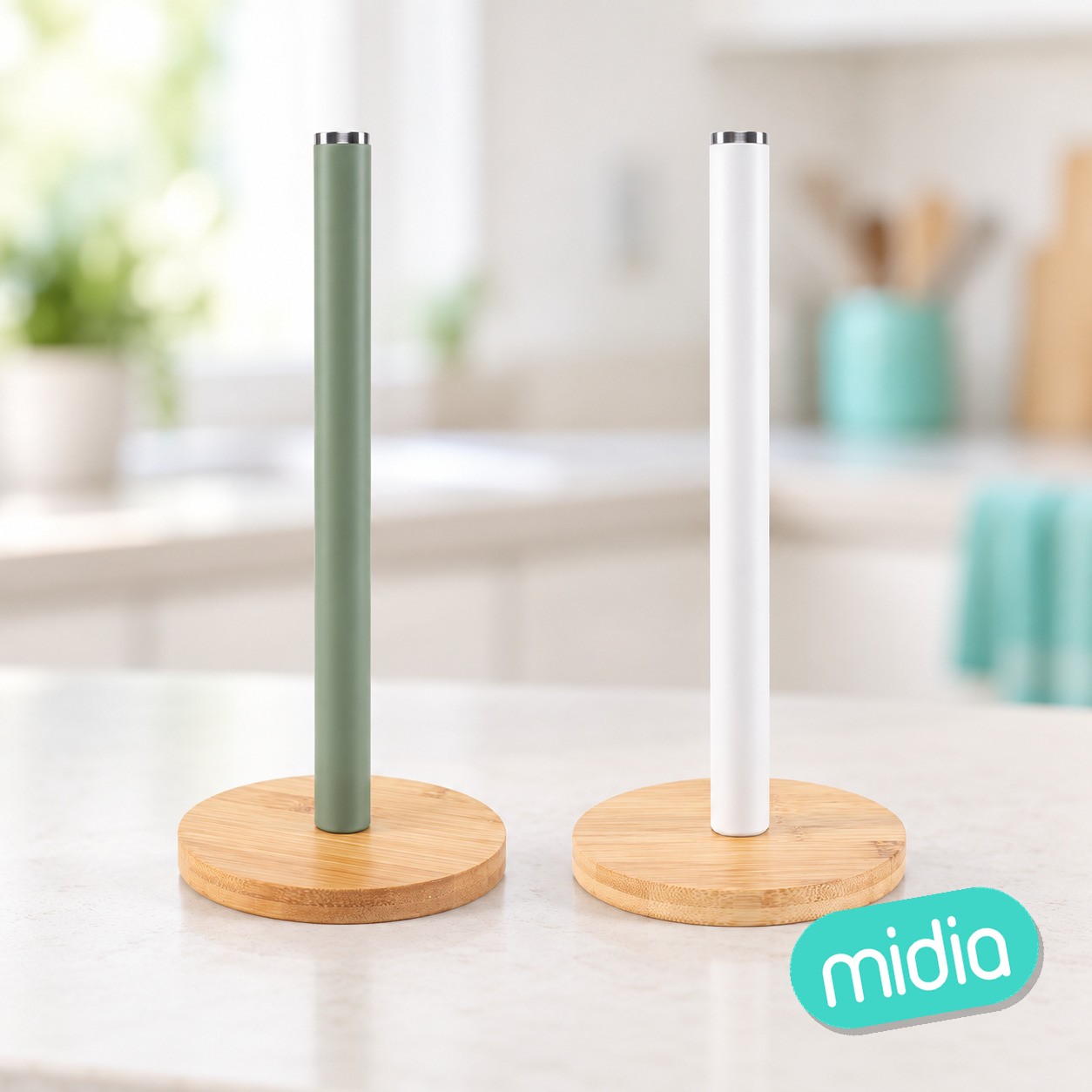 Portarollos cocina base madera 2c (6 - 12)