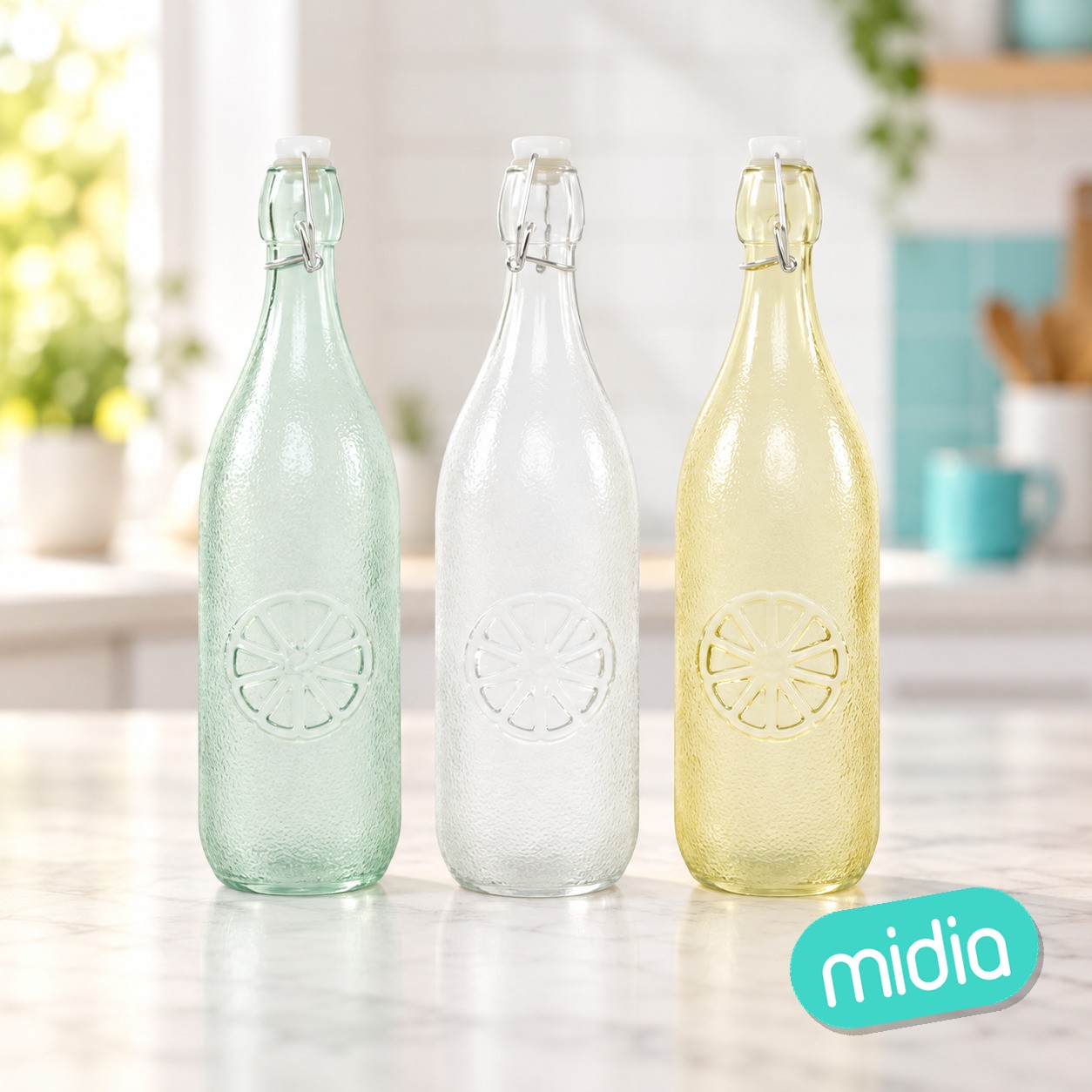 Botella 1l limones 3c (6/12 - 24)