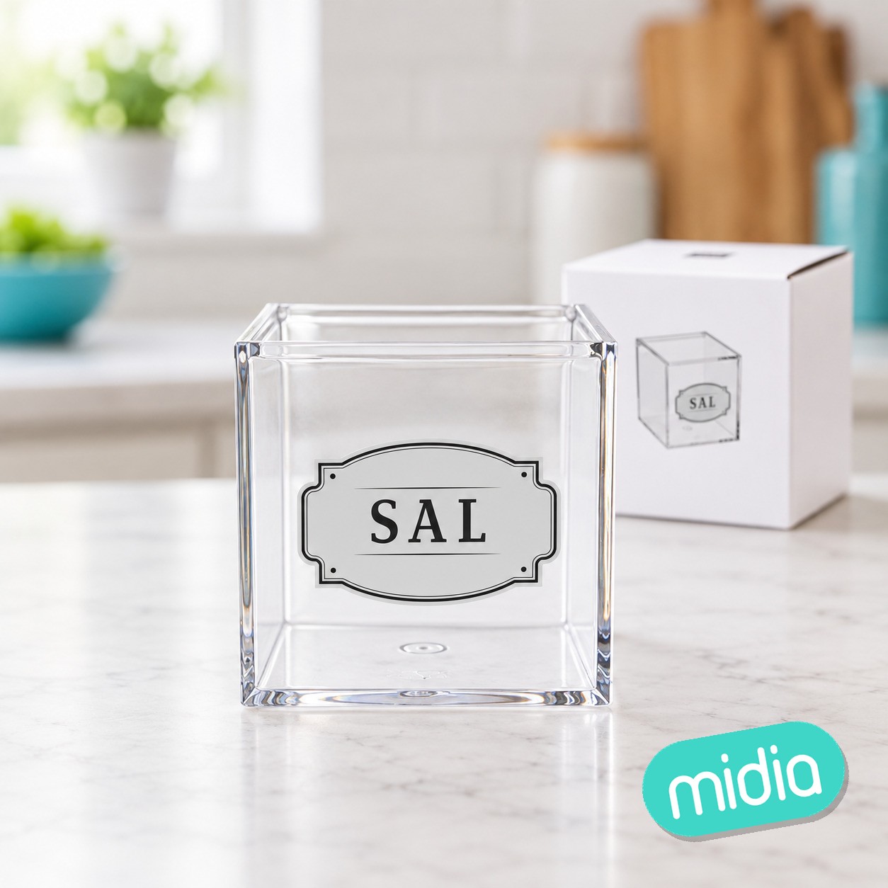 Salero acrilico sal (6/12 - 24)