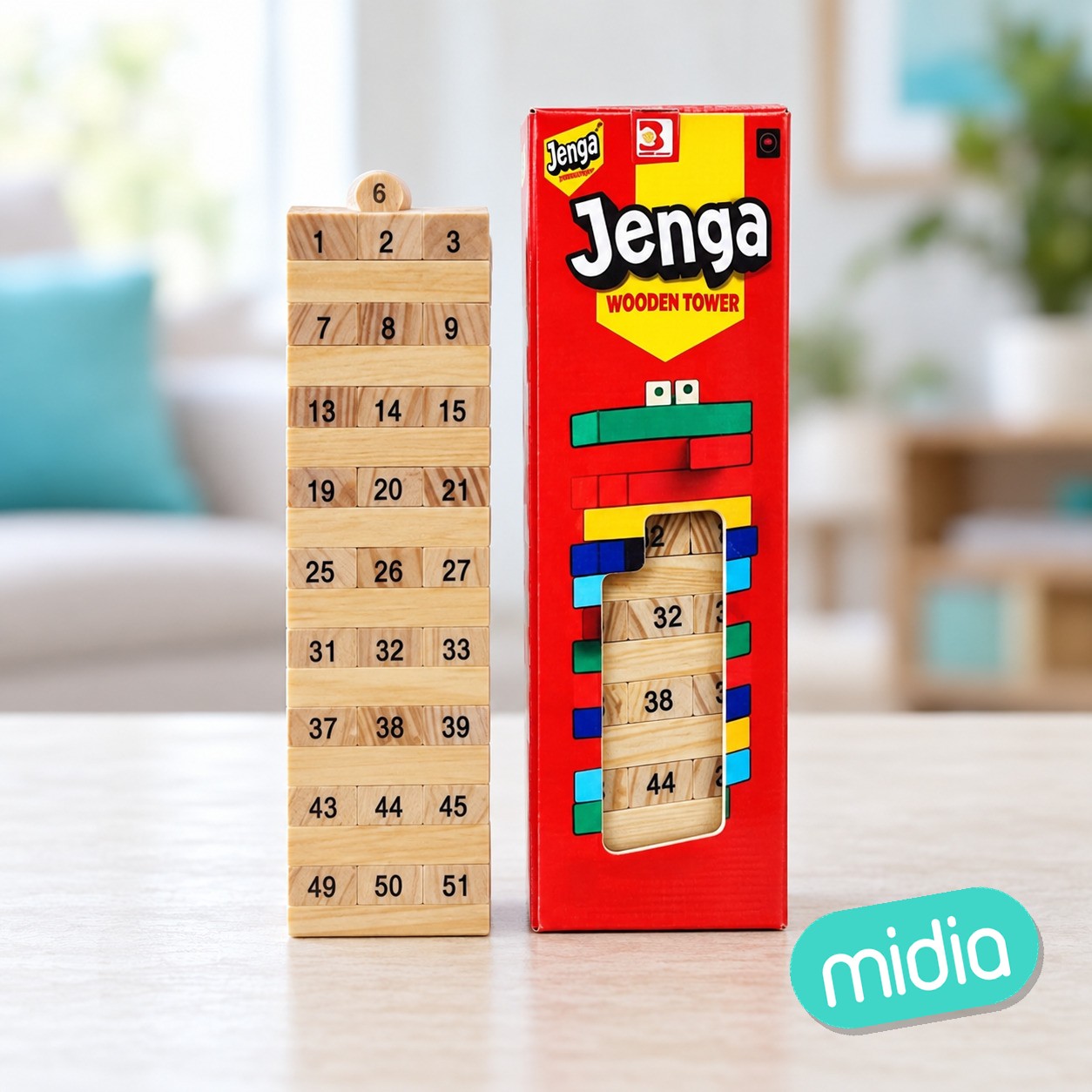 Juego apilables madera