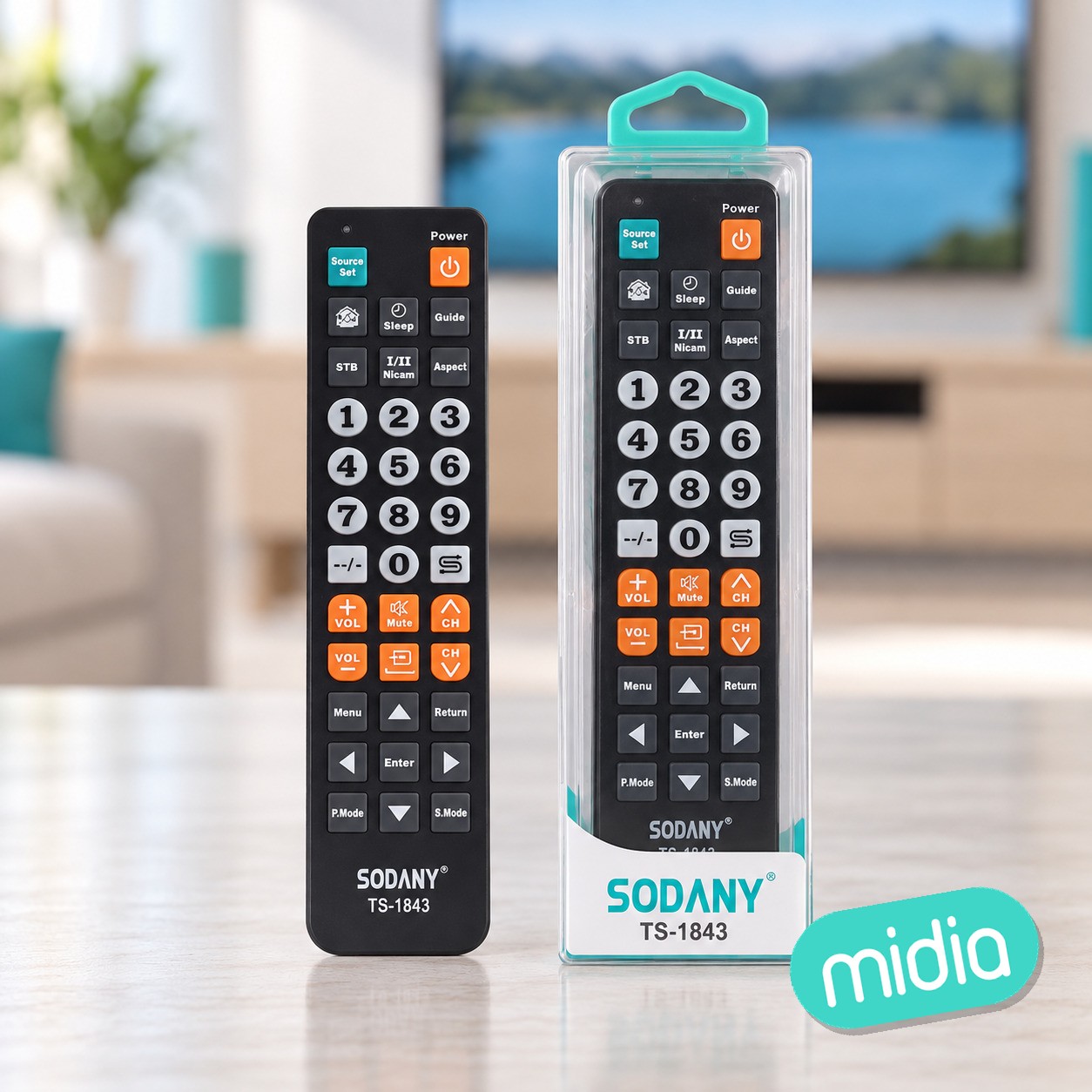 Mando de tv universal