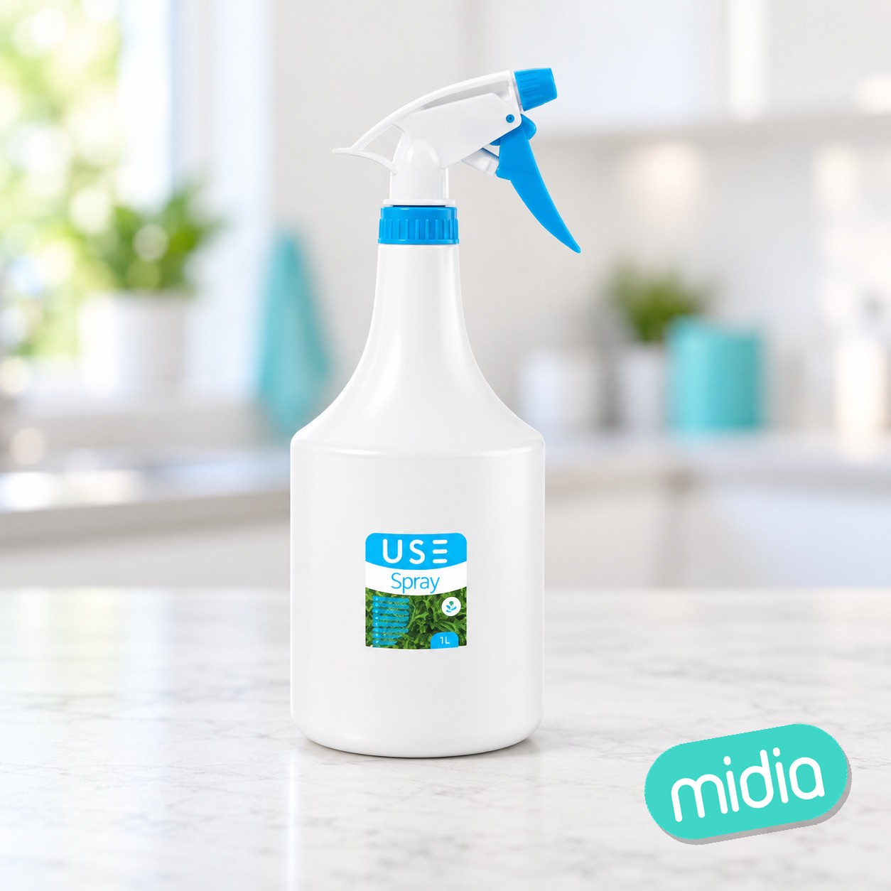 Pistola pulverizador 1000ml base ancha