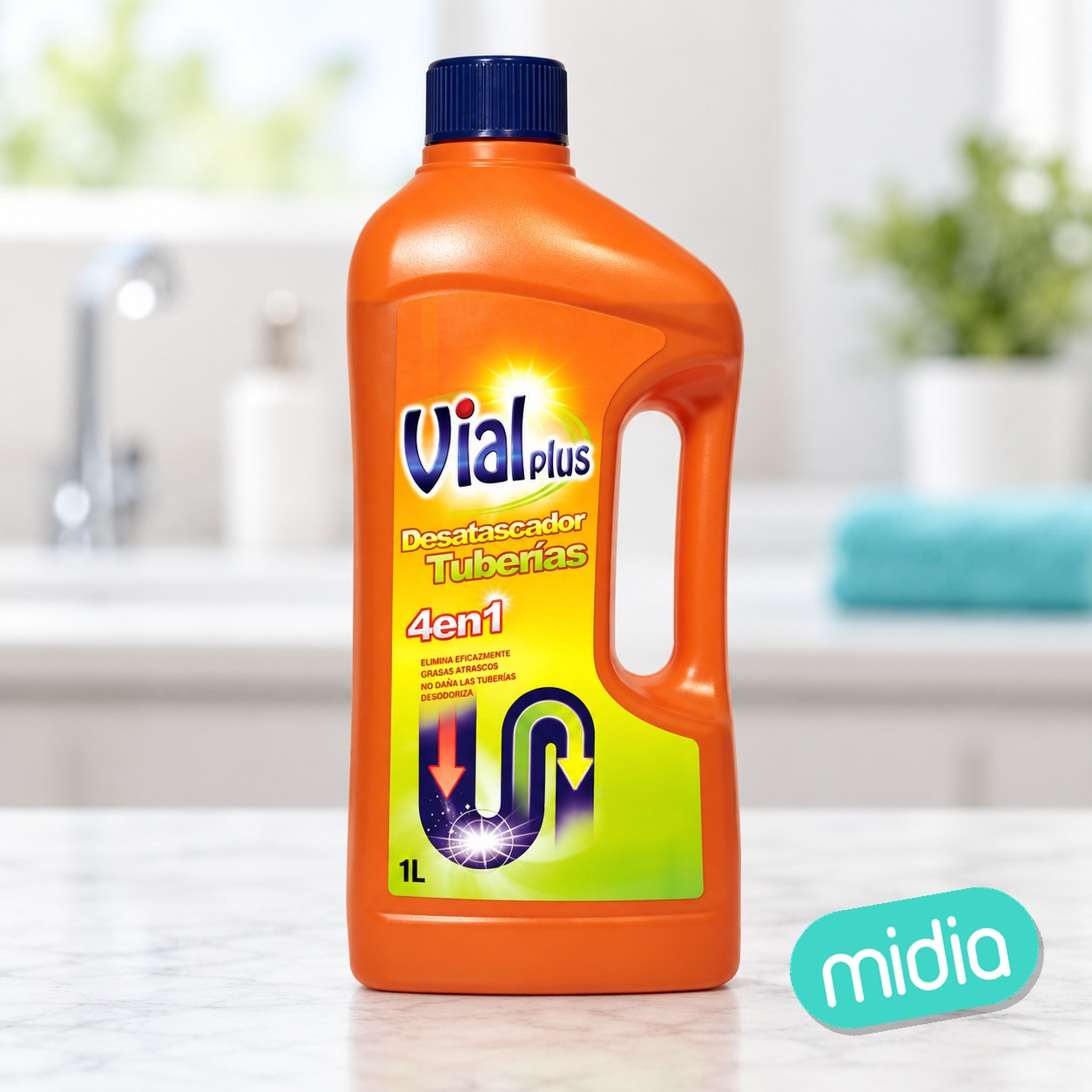 Vialplus desatascador 4en1 1l.