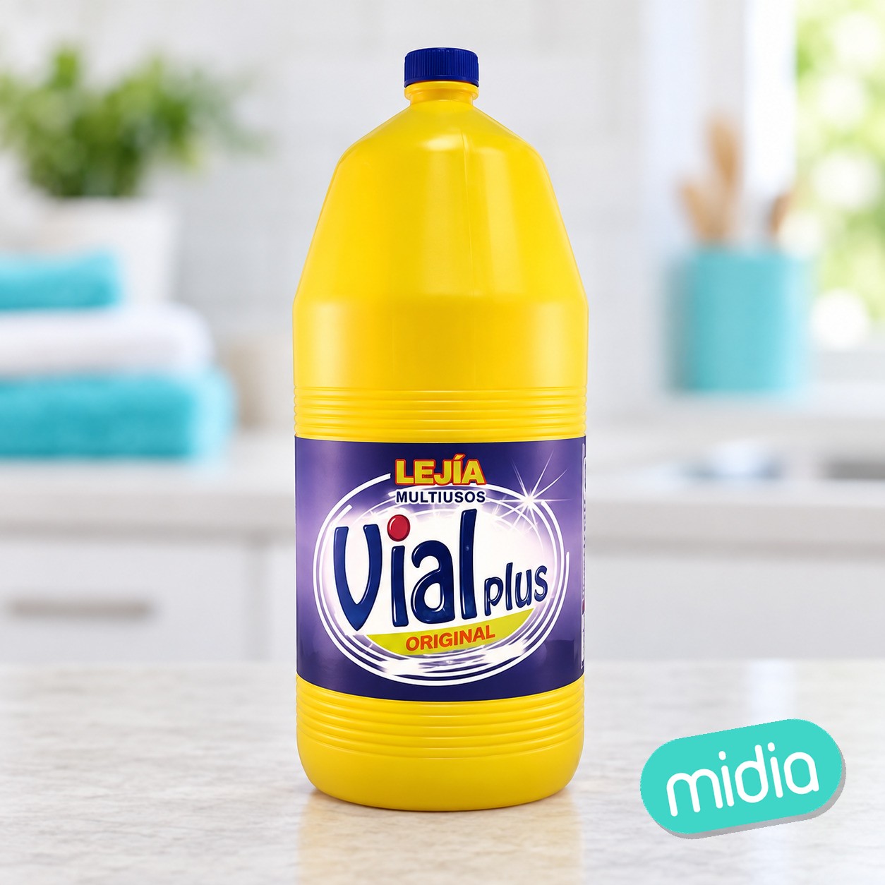 Vialplus lejia 4 l.amarilla multiusos (apta aum