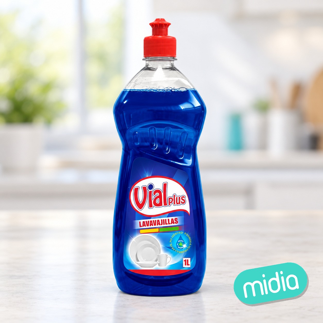 Vialplus vajillas 1l.concentrado efecto higie