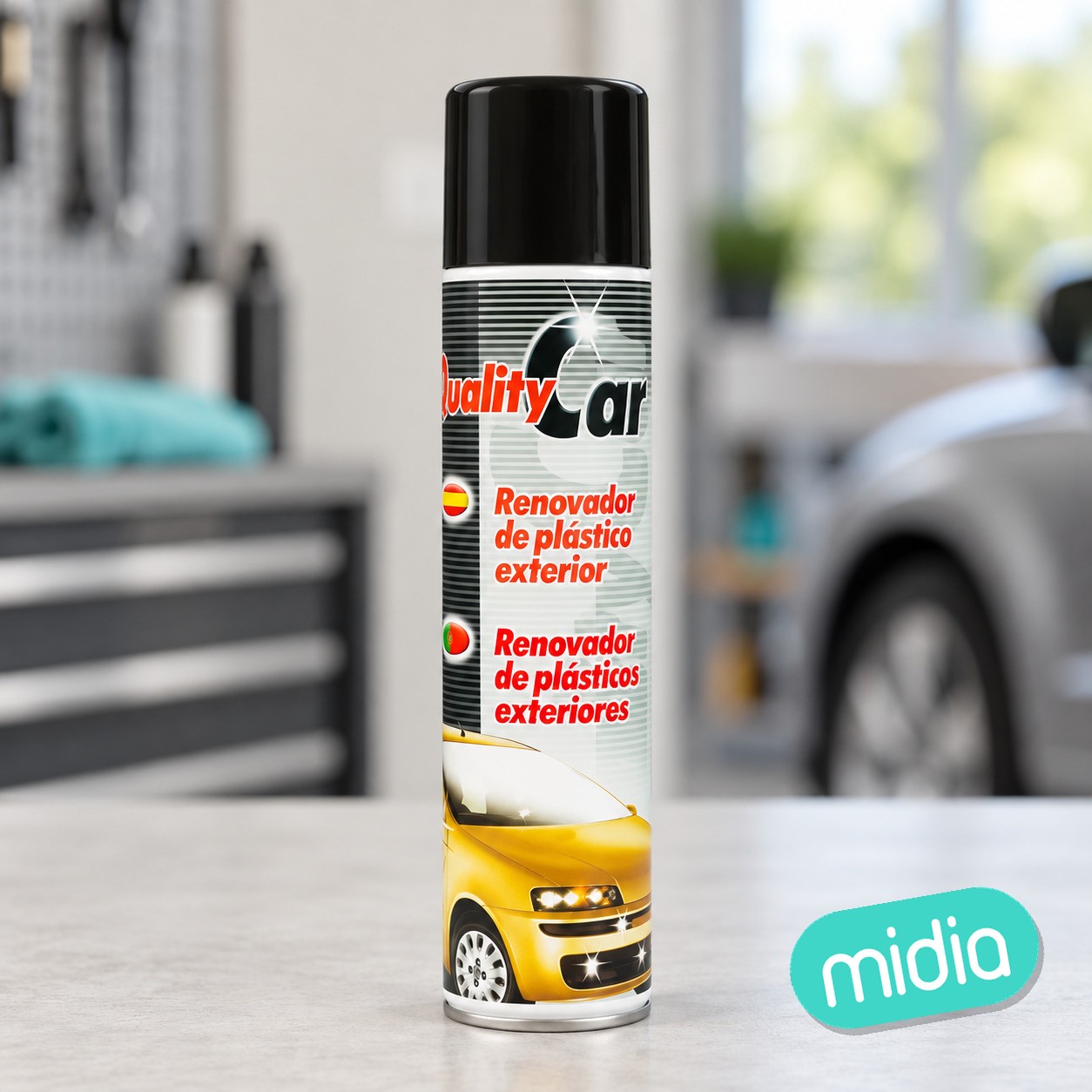 Renovador de plastico exterior 400 ml. qc