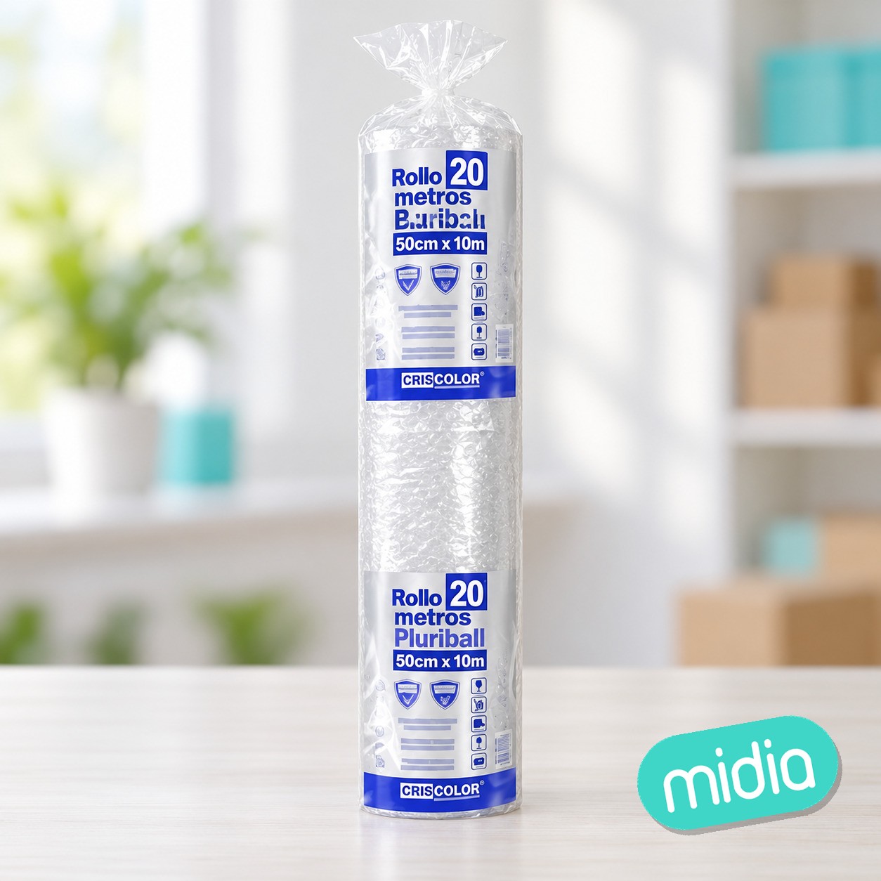 Burbuja tiendas 100cmx20ml