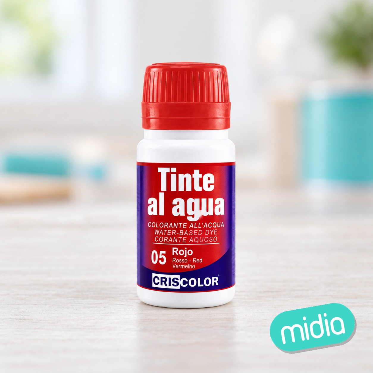[06307] tinte universal rojo vivo 40ml