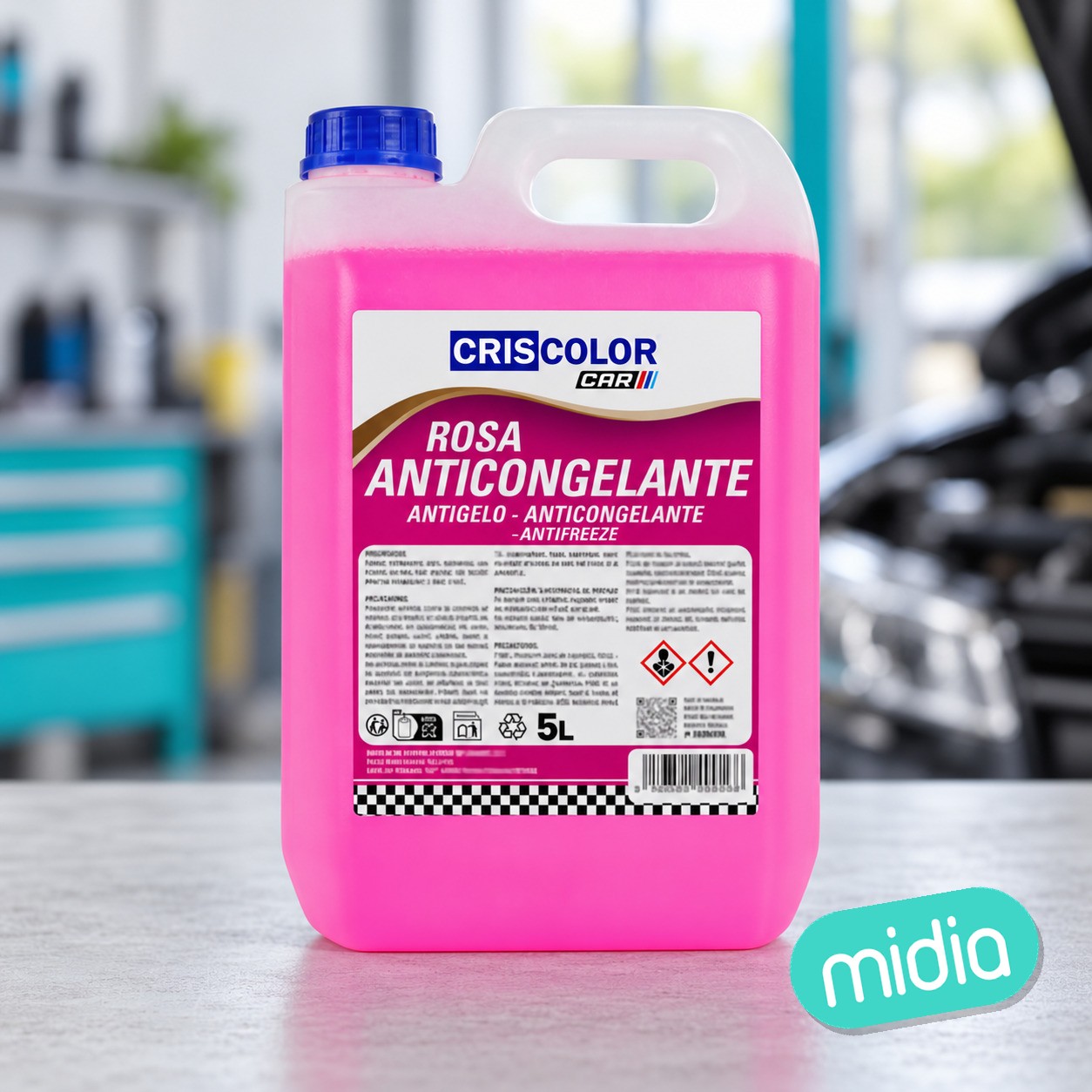 Anticongelante rosa 5l