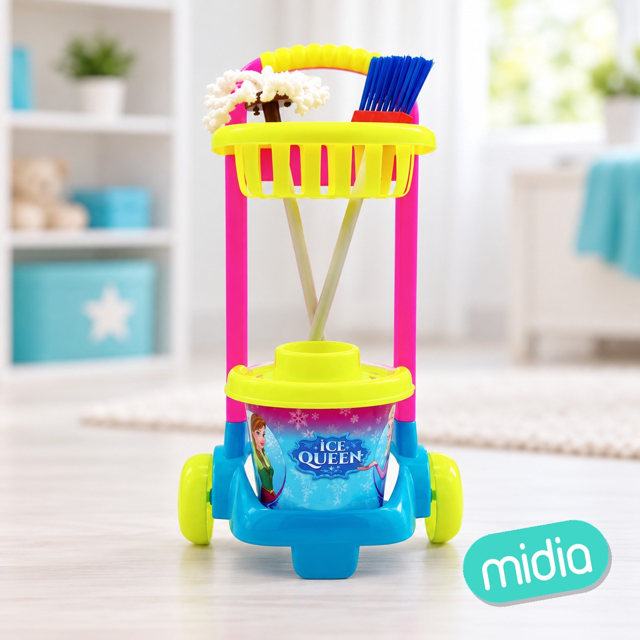 Carrito limpieza ice 32x58cm