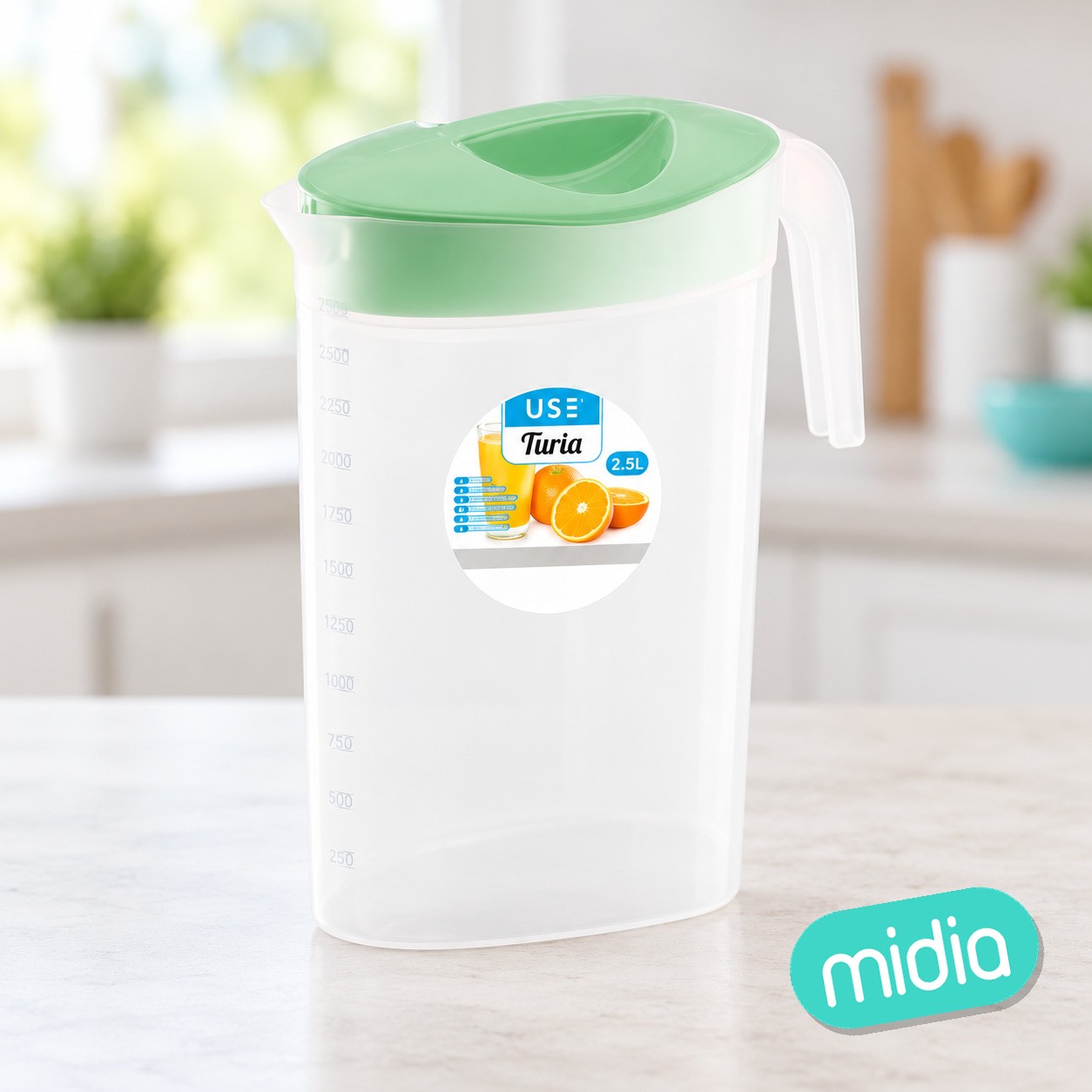 Jarra 2,5l turia pastel