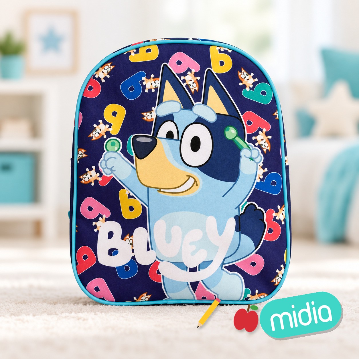 Mochila pequeña bluey miniplay