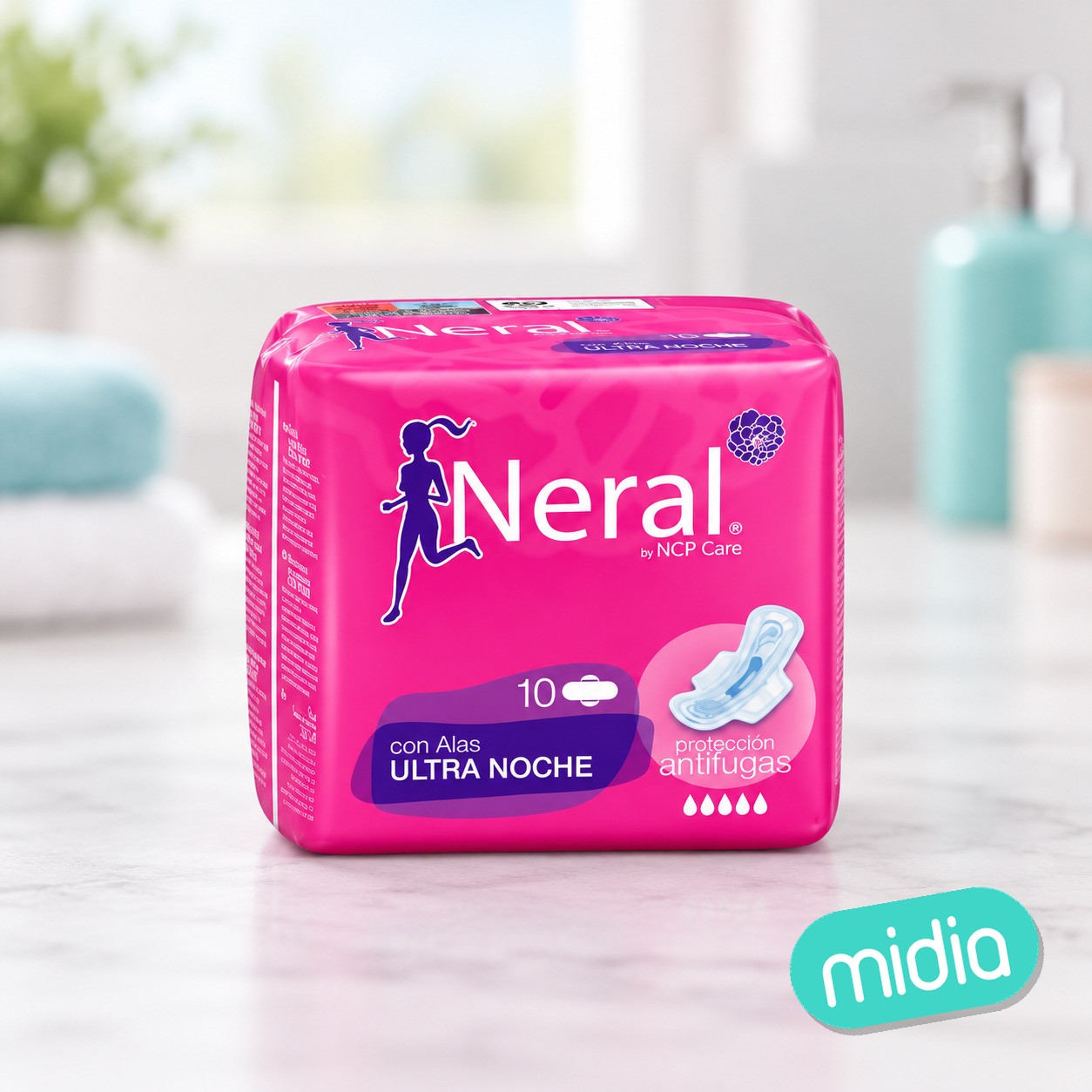 Neral compresa 1oud ultra alas noche
