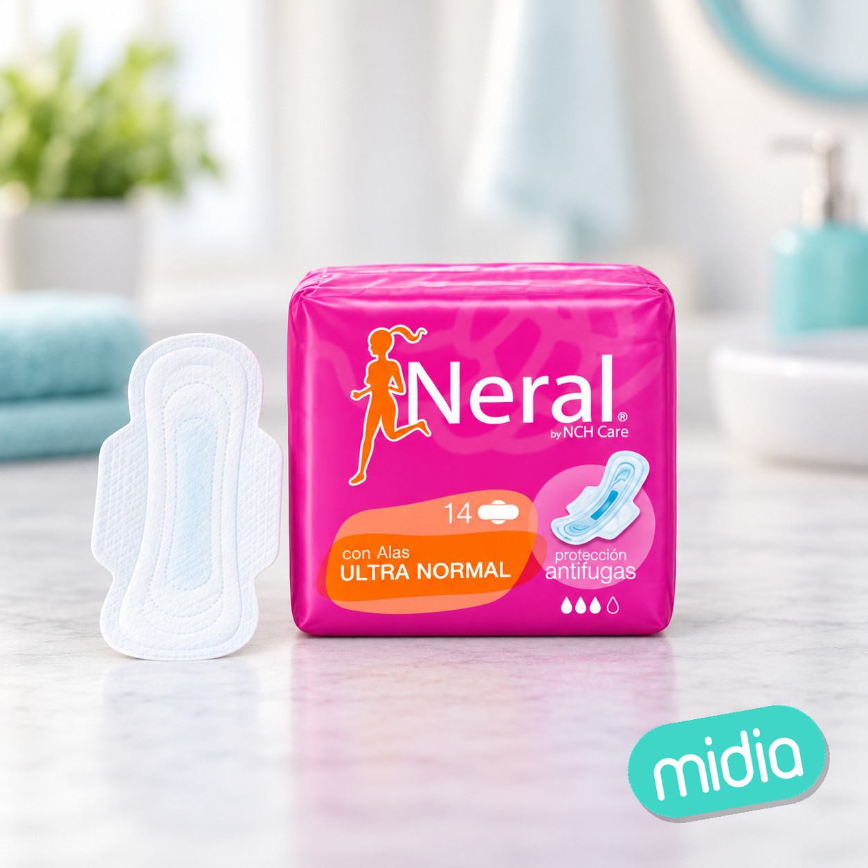 Neral compresa 14ud ultra alas normal