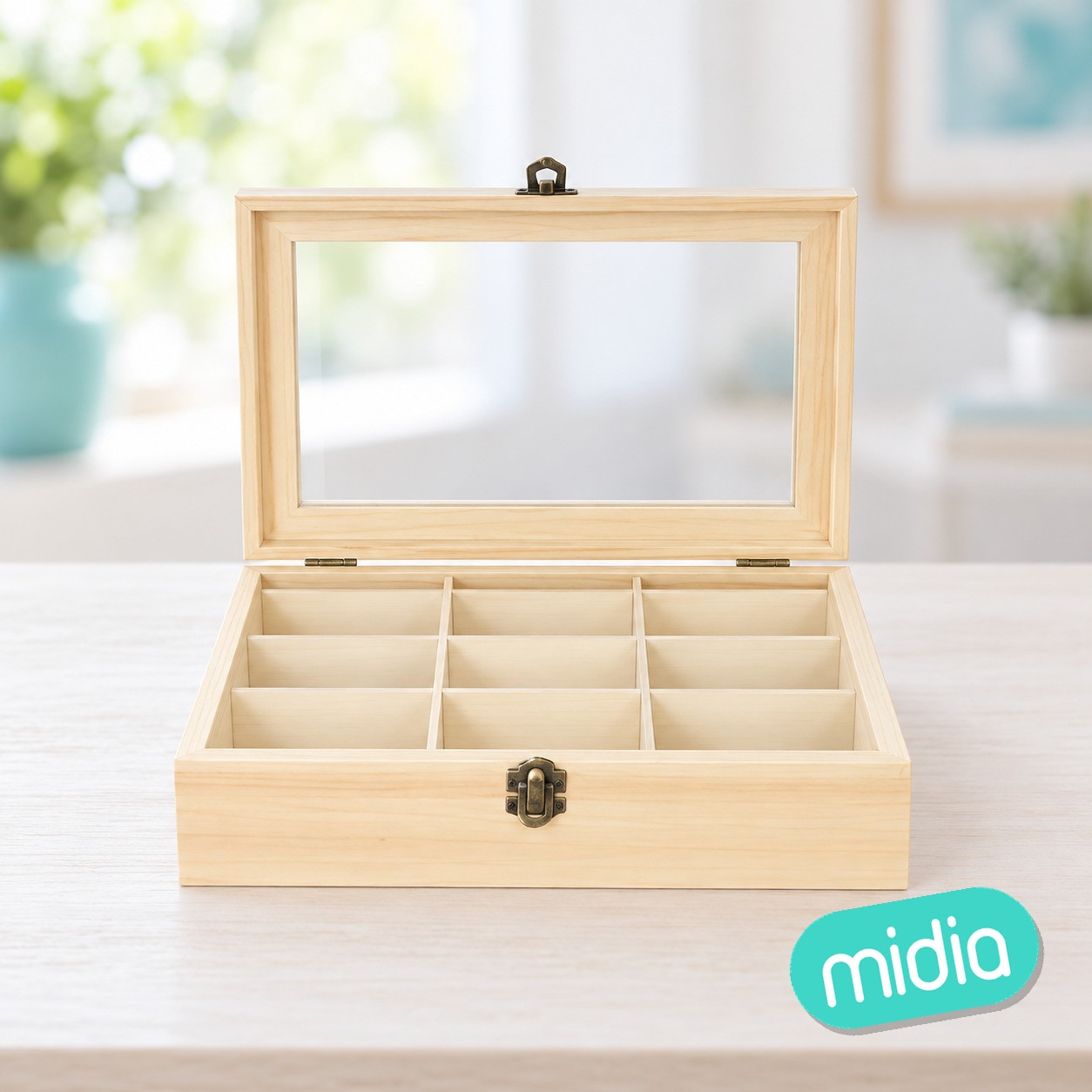 Caja de madera 24*18*6.5