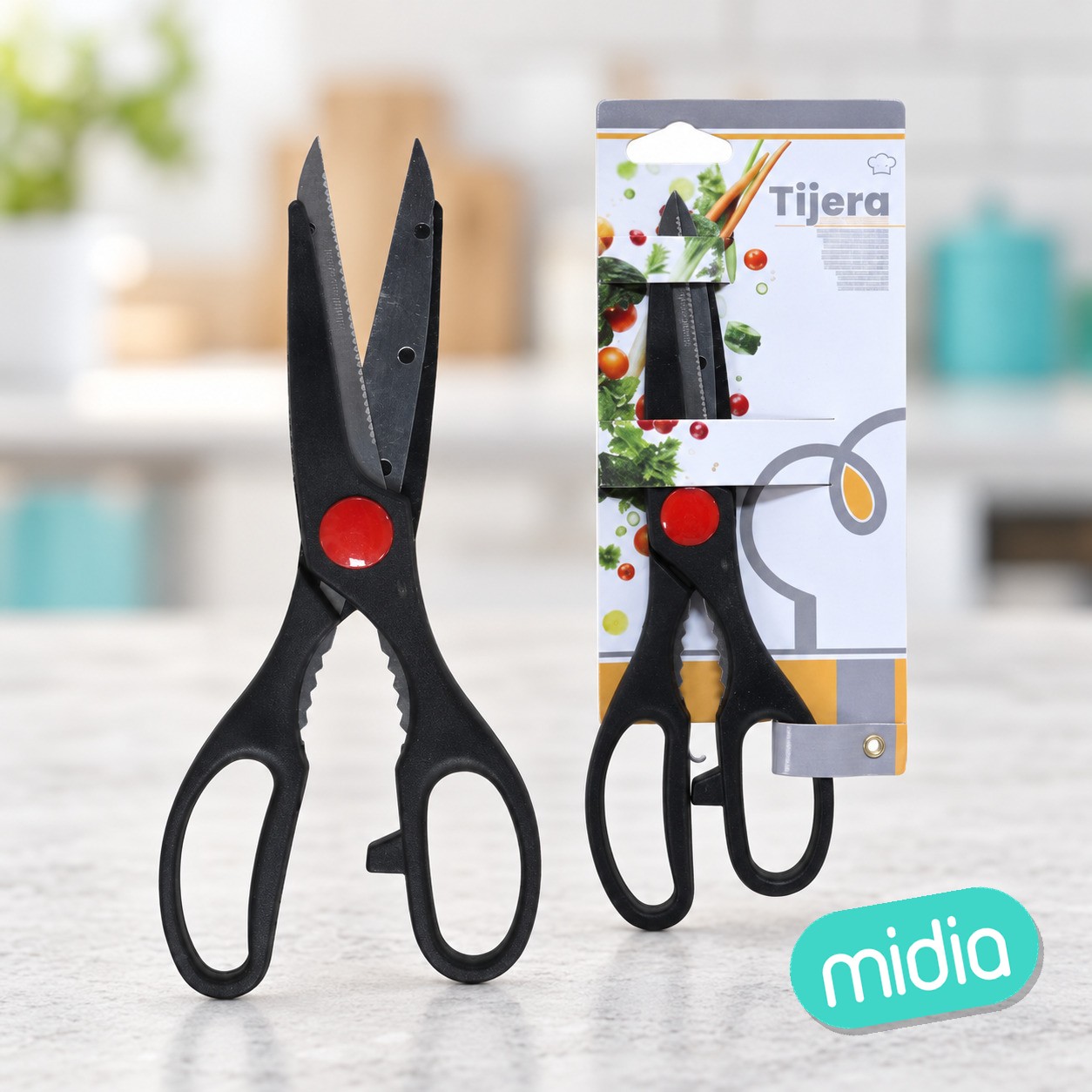 Tijera universal de cocina 21x7,5cm