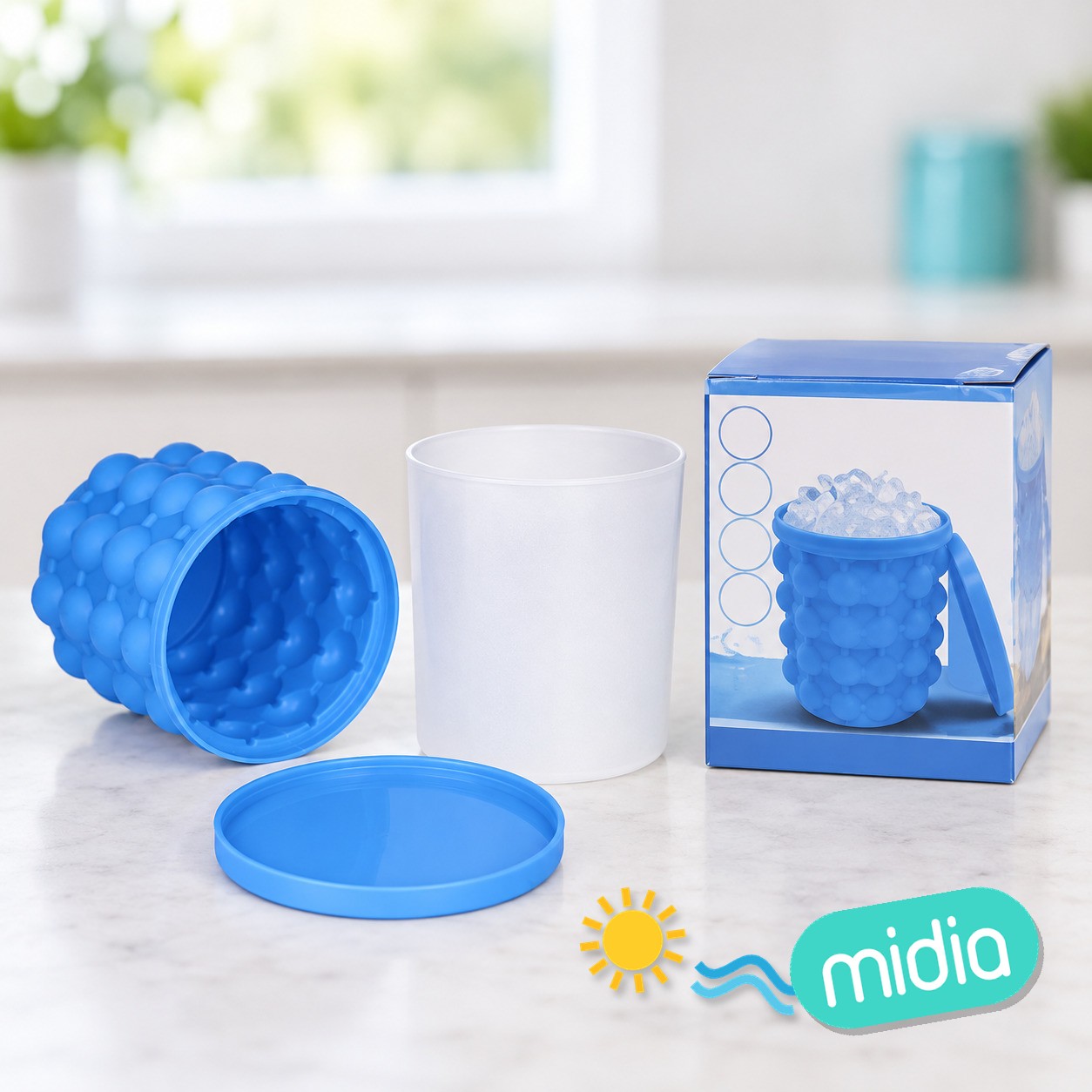 Cubitera cubo c/tapa quira 980ml