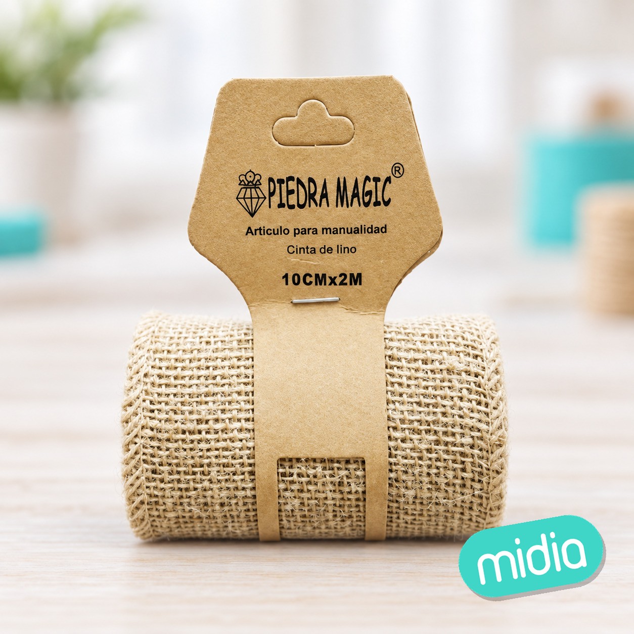 Tela de lino 10cm x 2m