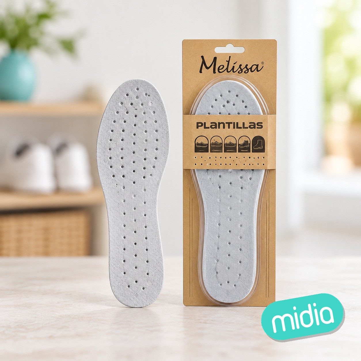 Plantillas pu con tela de malla 43-44