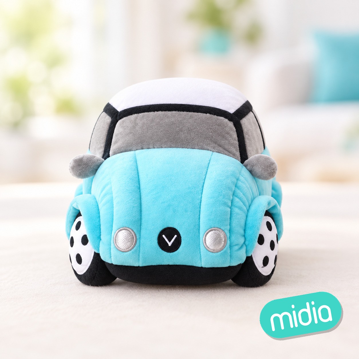 Peluche coche 34cm