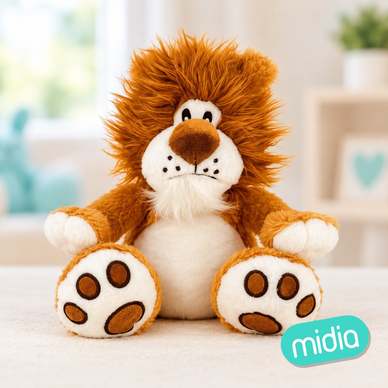 Peluche leon 30cm