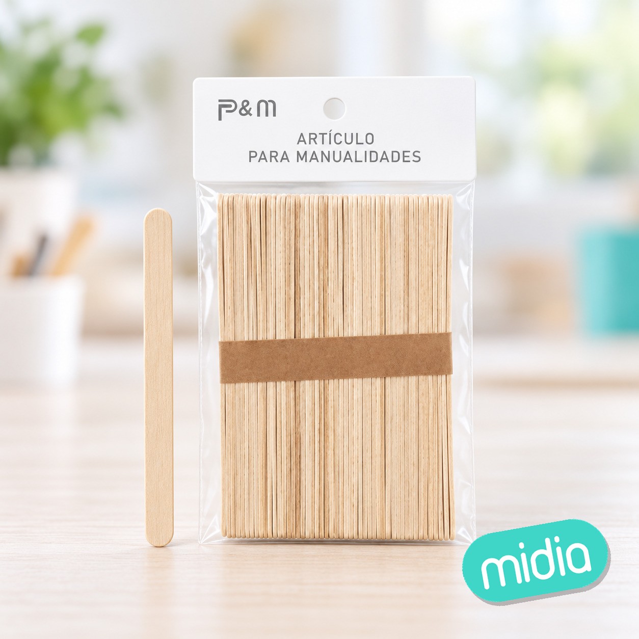 Palos de madera 150*10*2mm