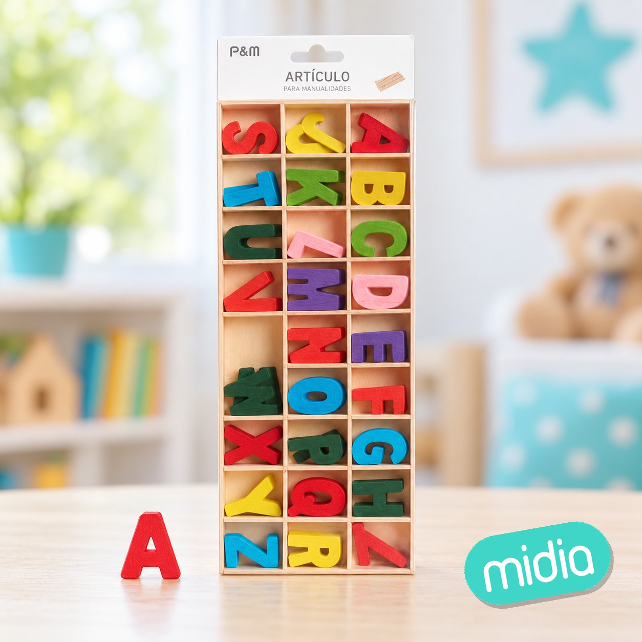Letras de madera