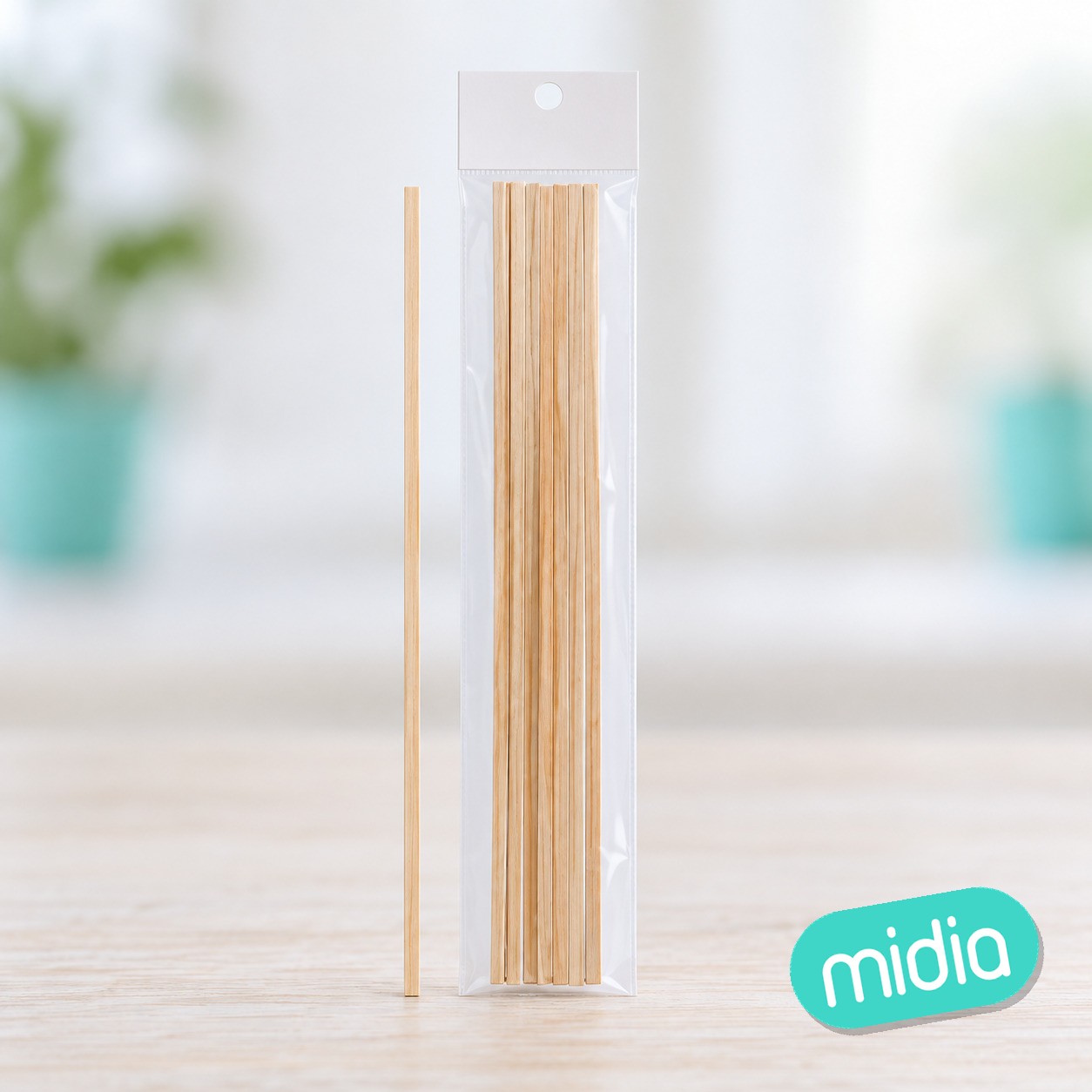 Palos de madera 300*3*3mm